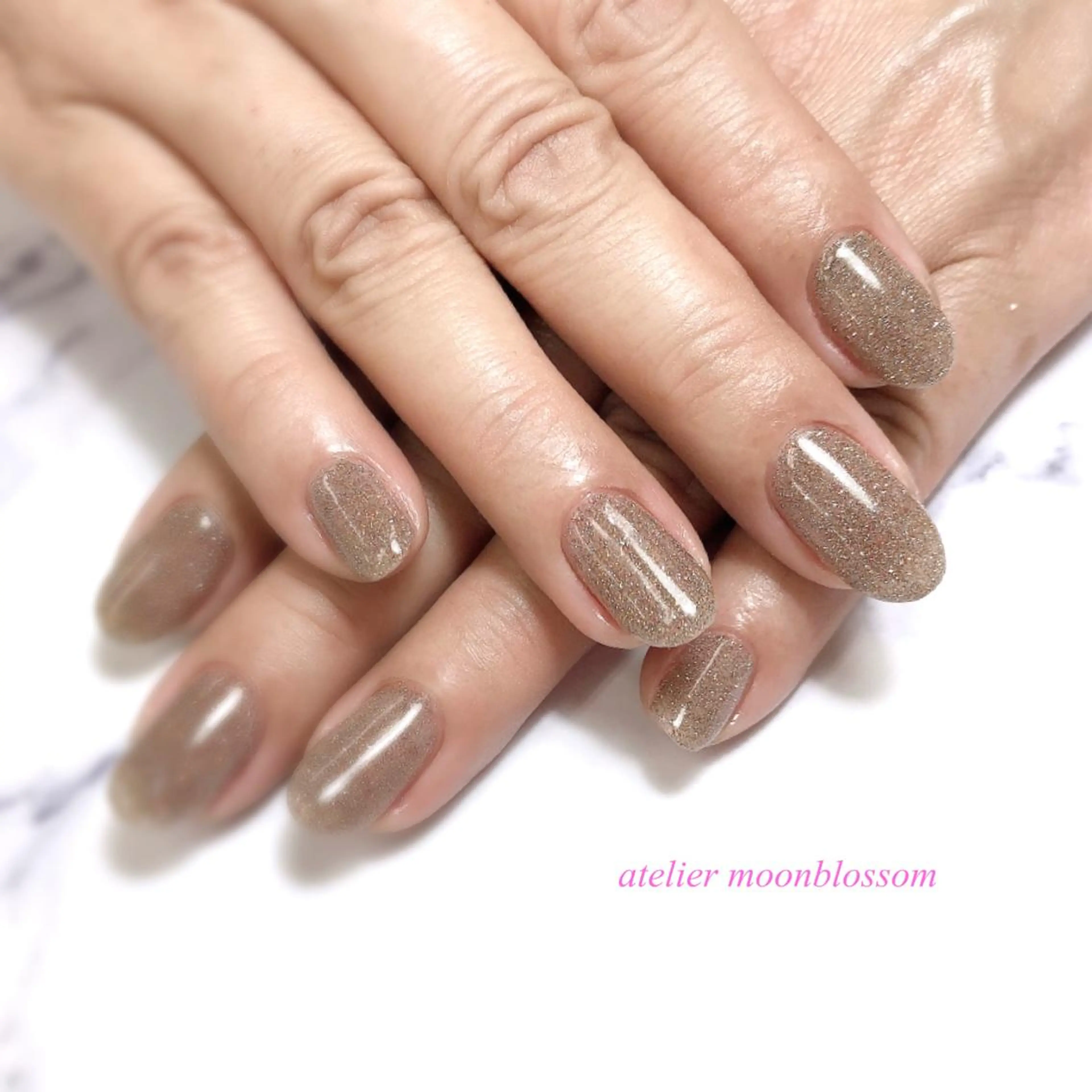 ネイル フラッシュネイル アトリエ ムーンブロッサムのネイルデザイン
