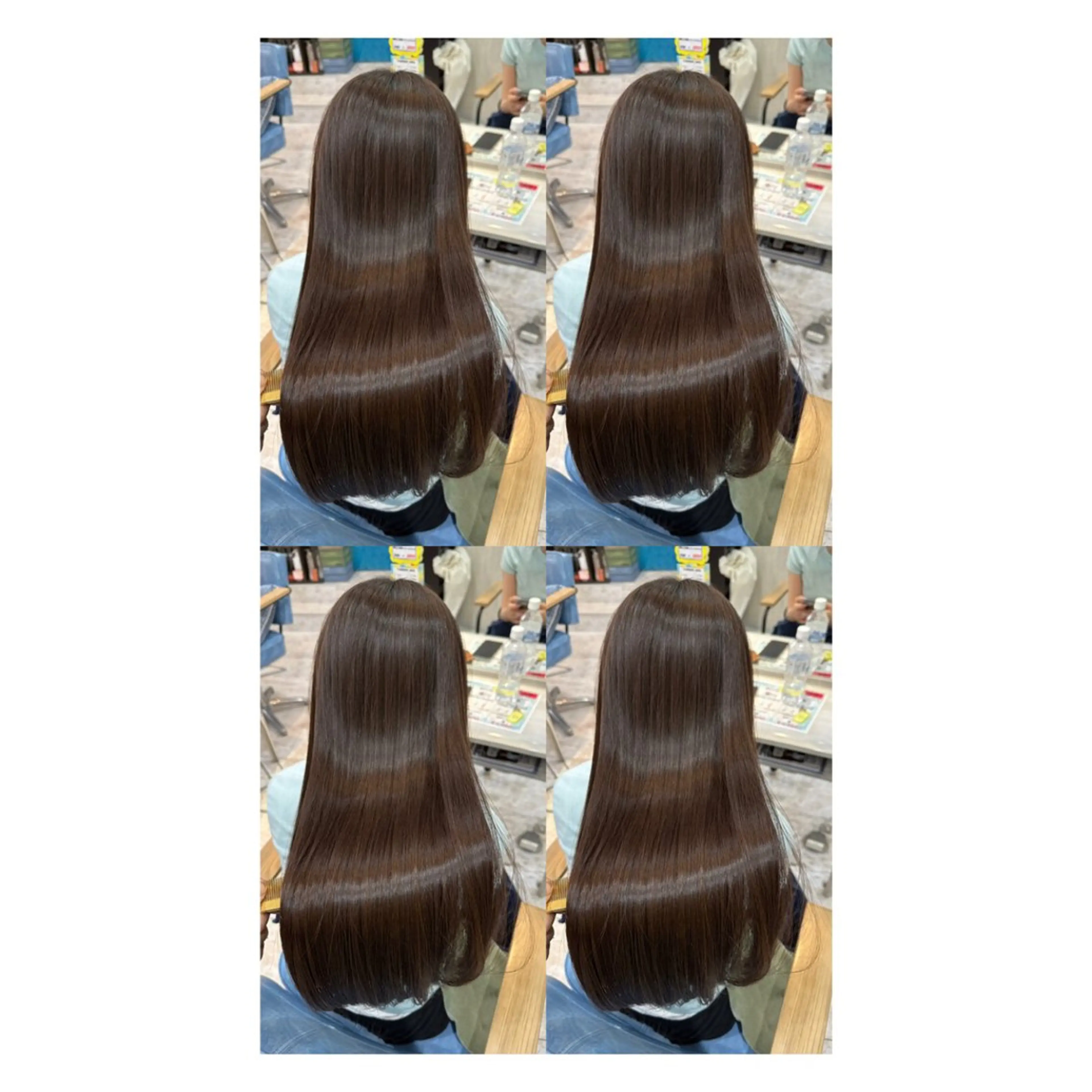 ロング カラー 透明感カラー 髪質改善 縮毛矯正 トリートメント カット ヘアカラー トリートメント 店長✨レイヤー✖️ 髪質改善✖️韓国ヘアのヘアスタイル