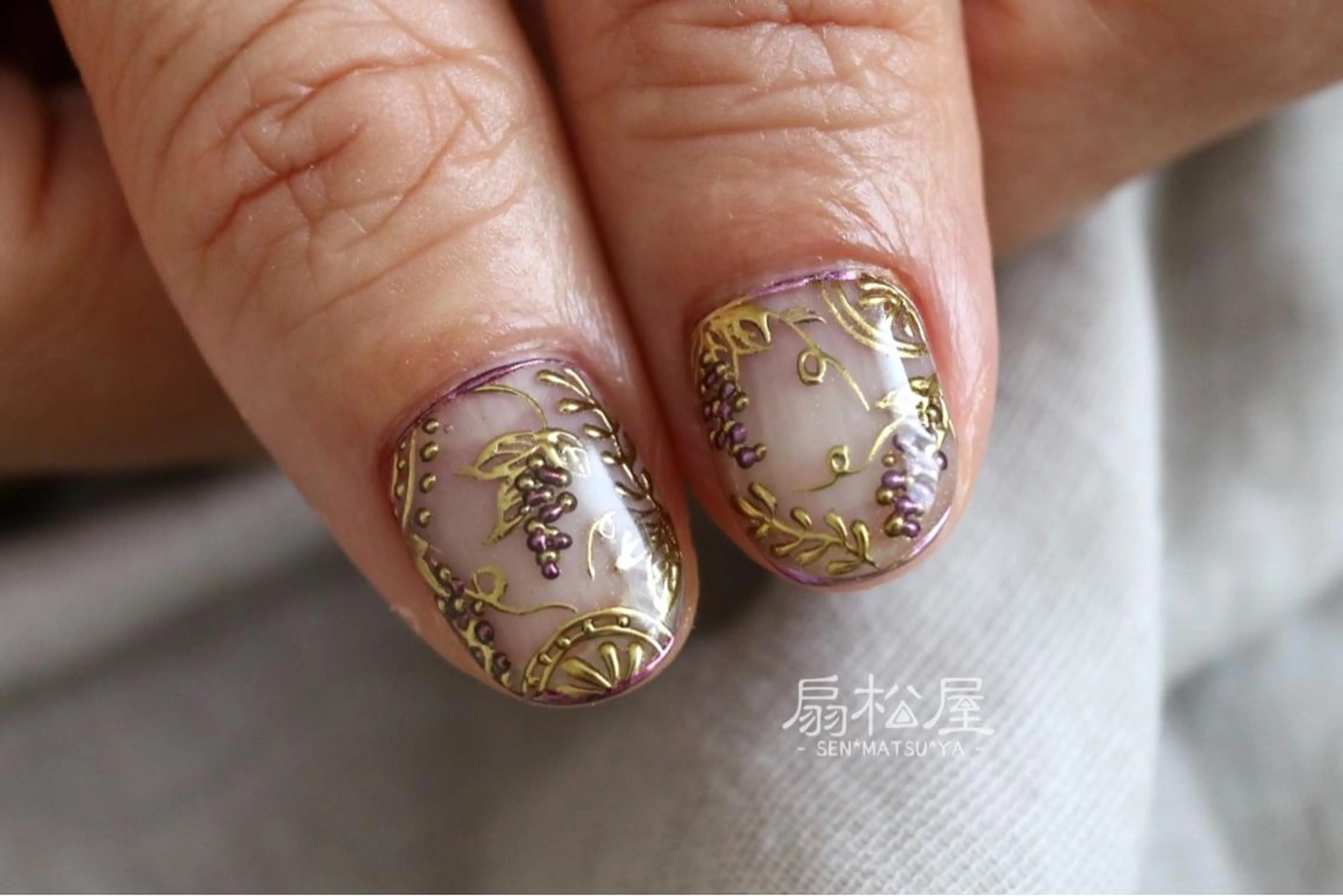 ネイル 扇松屋 marie.nのネイルデザイン