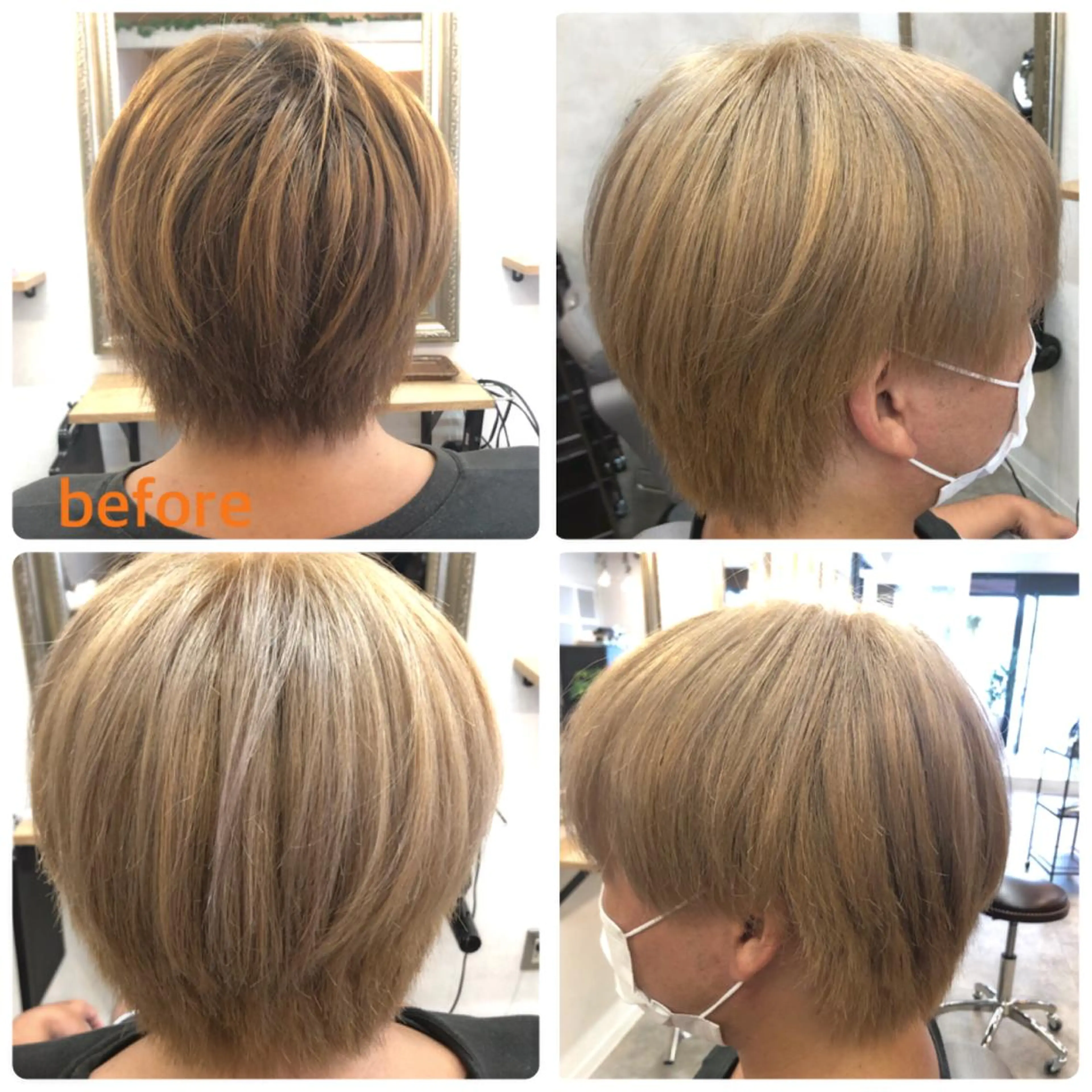 カラー メンズ 齋藤 真由のヘアスタイル