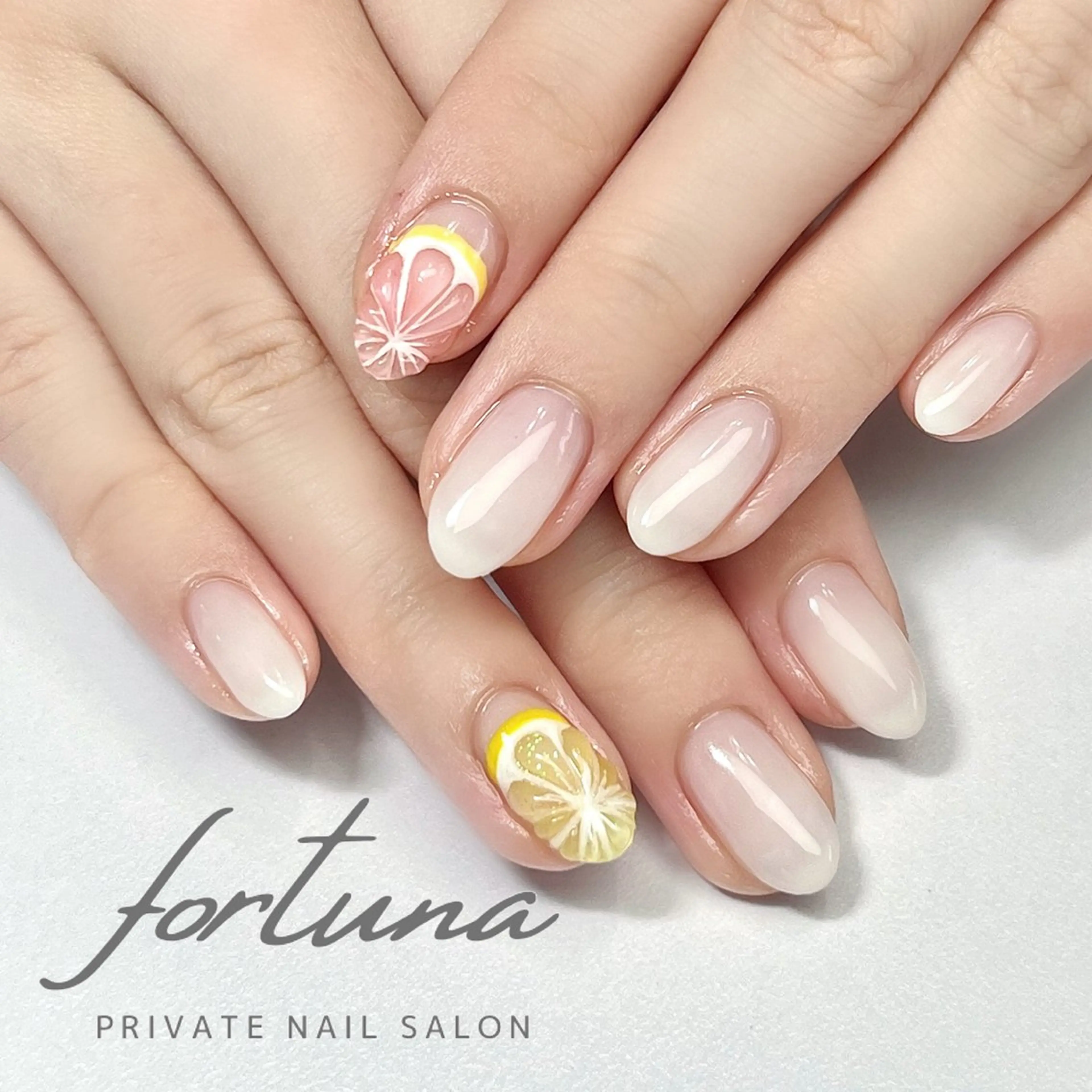 ネイル グラデーション fortuna 武藤裕美のネイルデザイン