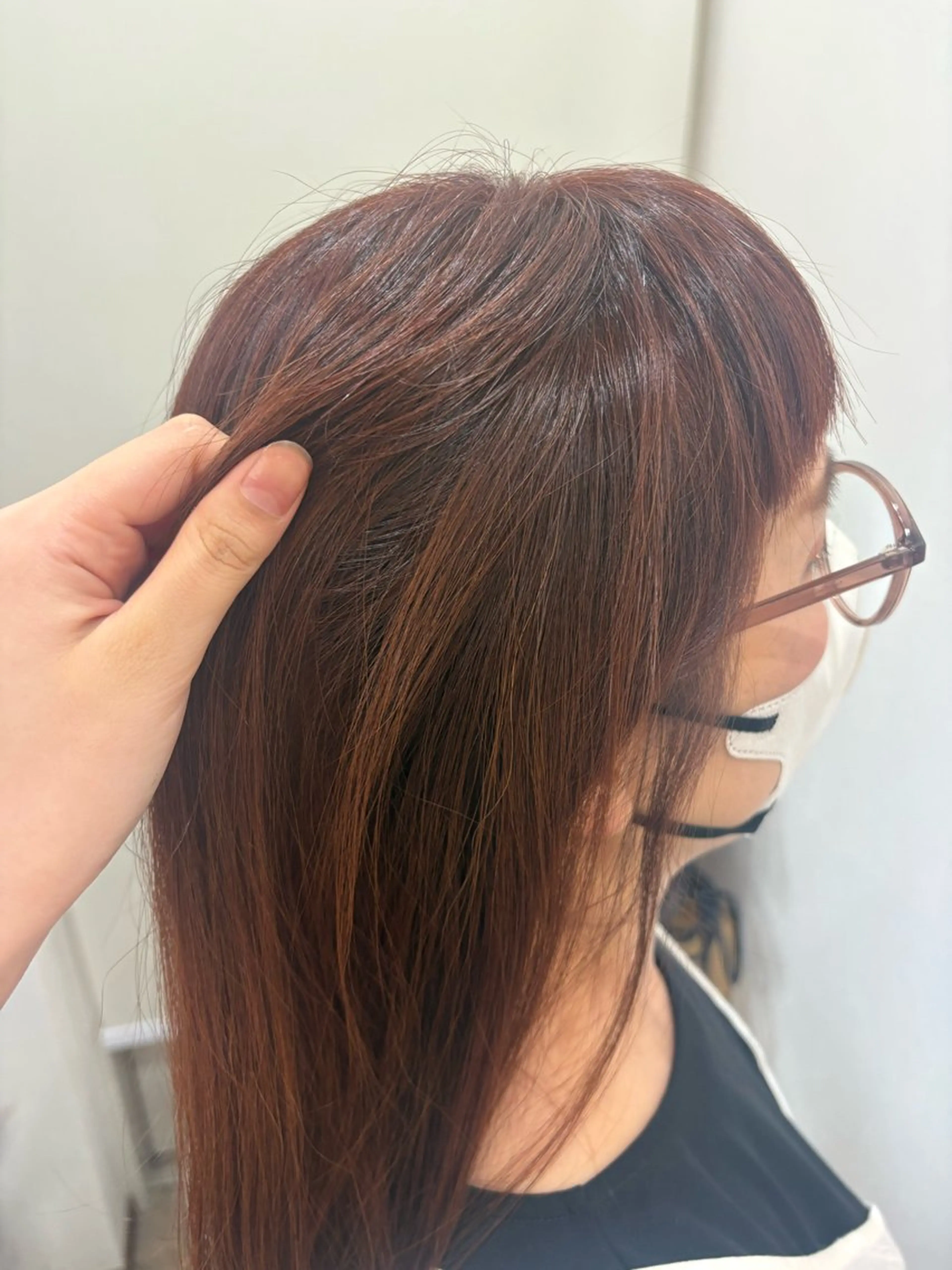 ミディアム ケアカラー 東三国/ CHISAKI🎀のヘアスタイル