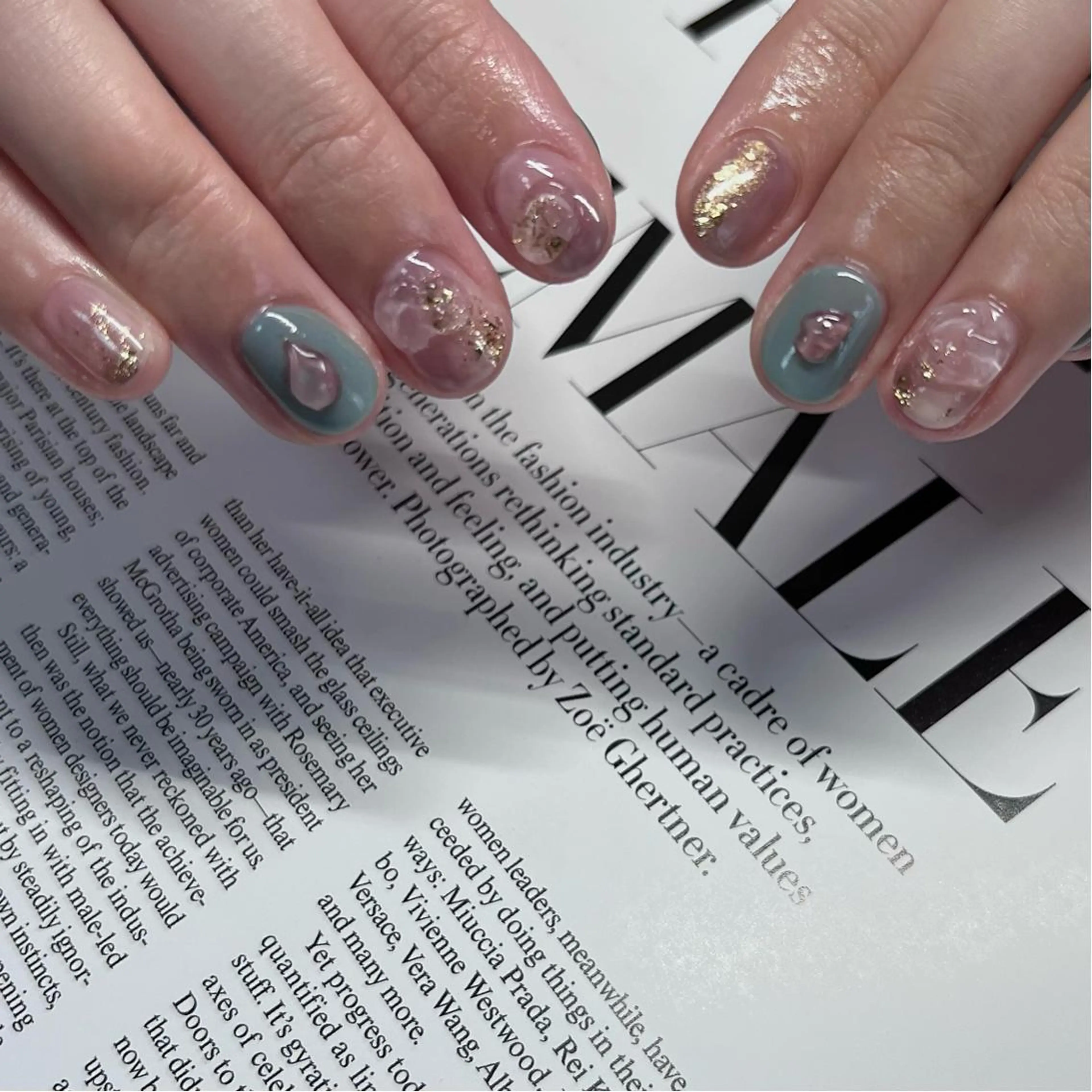 ネイル ニュアンスネイル ハンドネイル &. momoのネイルデザイン