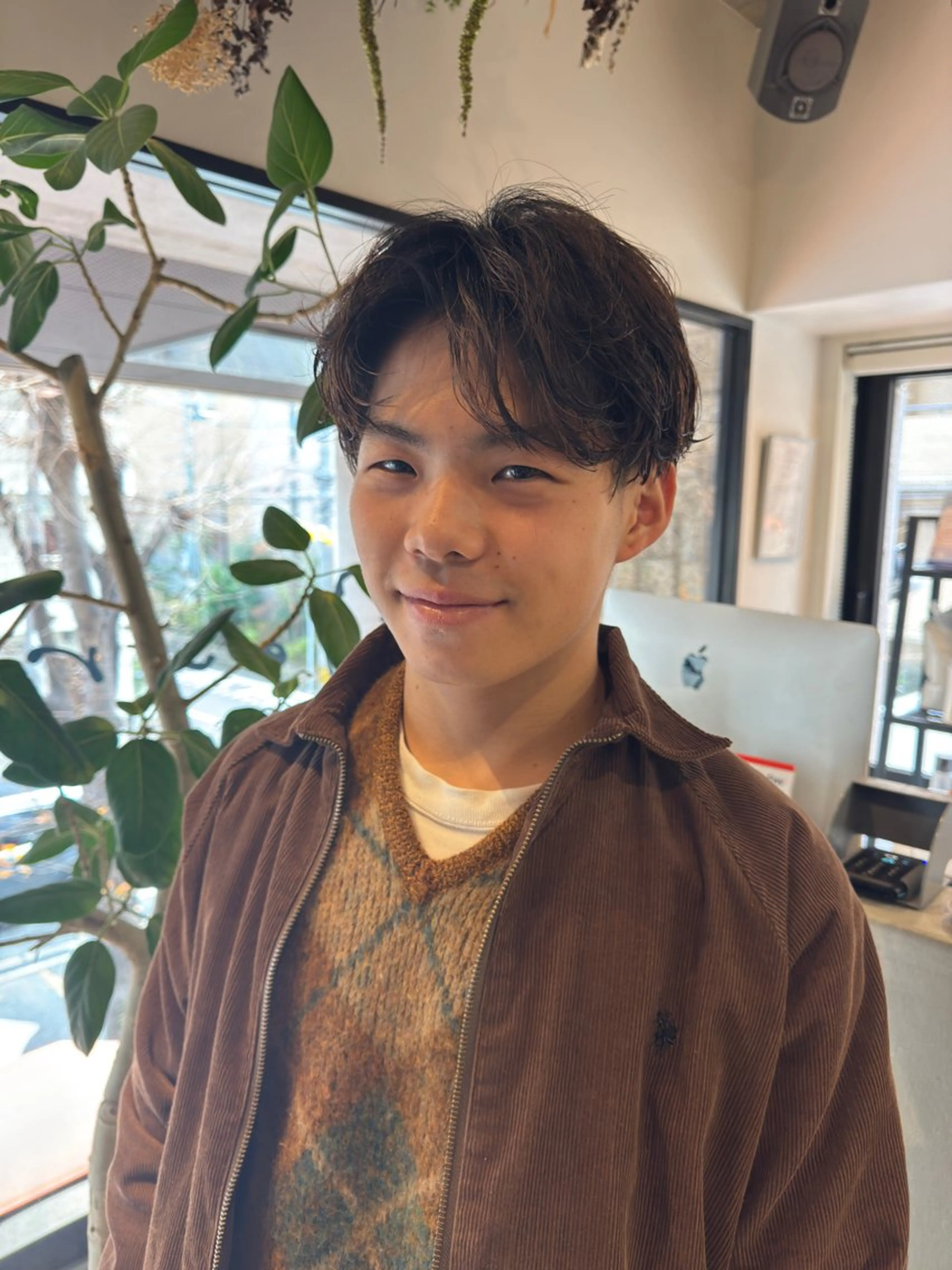 パーマ メンズ カット ヘッドスパ saki/Insta fleur_sakiのヘアスタイル