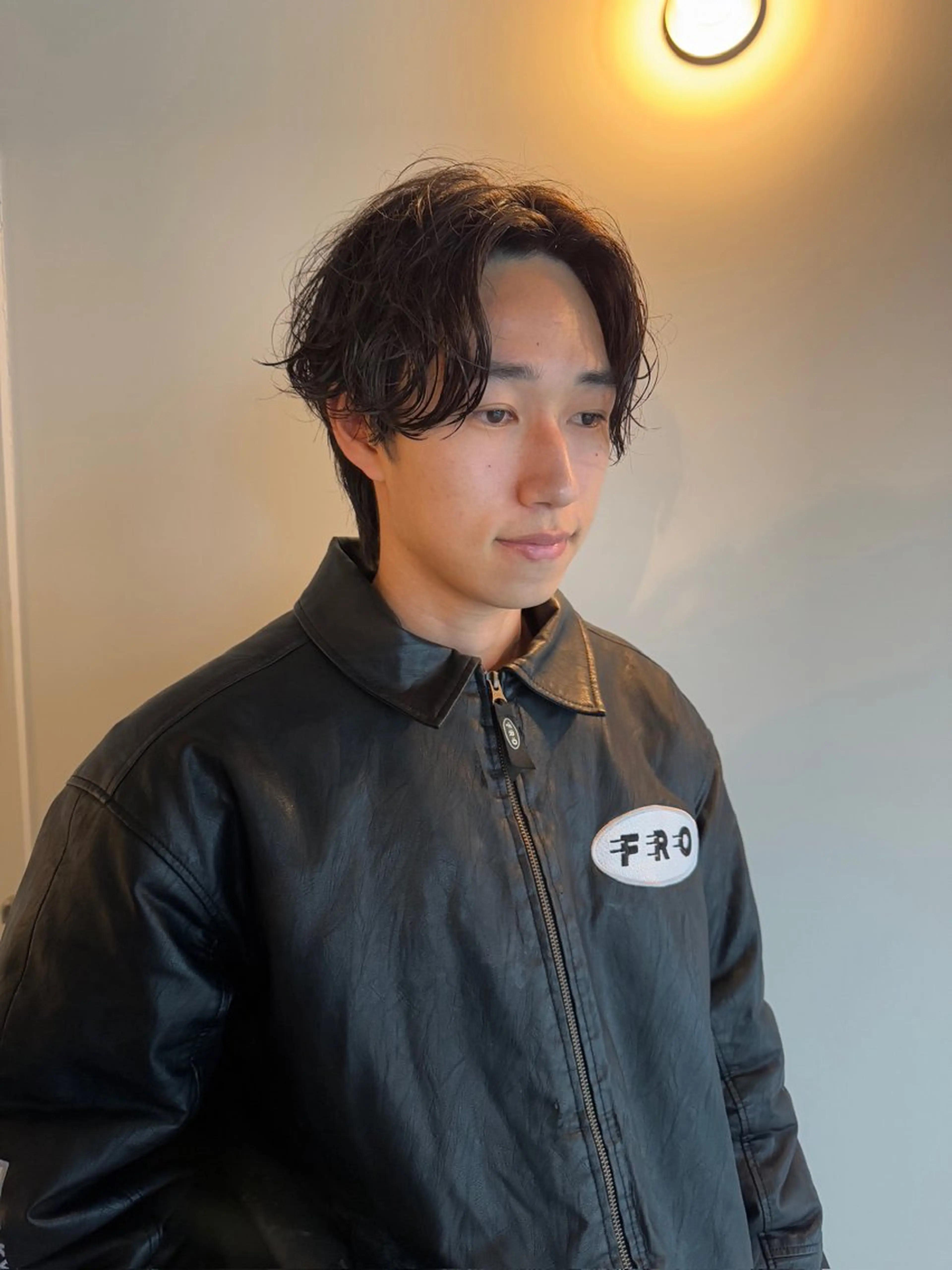 ショート パーマ 森田 鴻之介のヘアスタイル