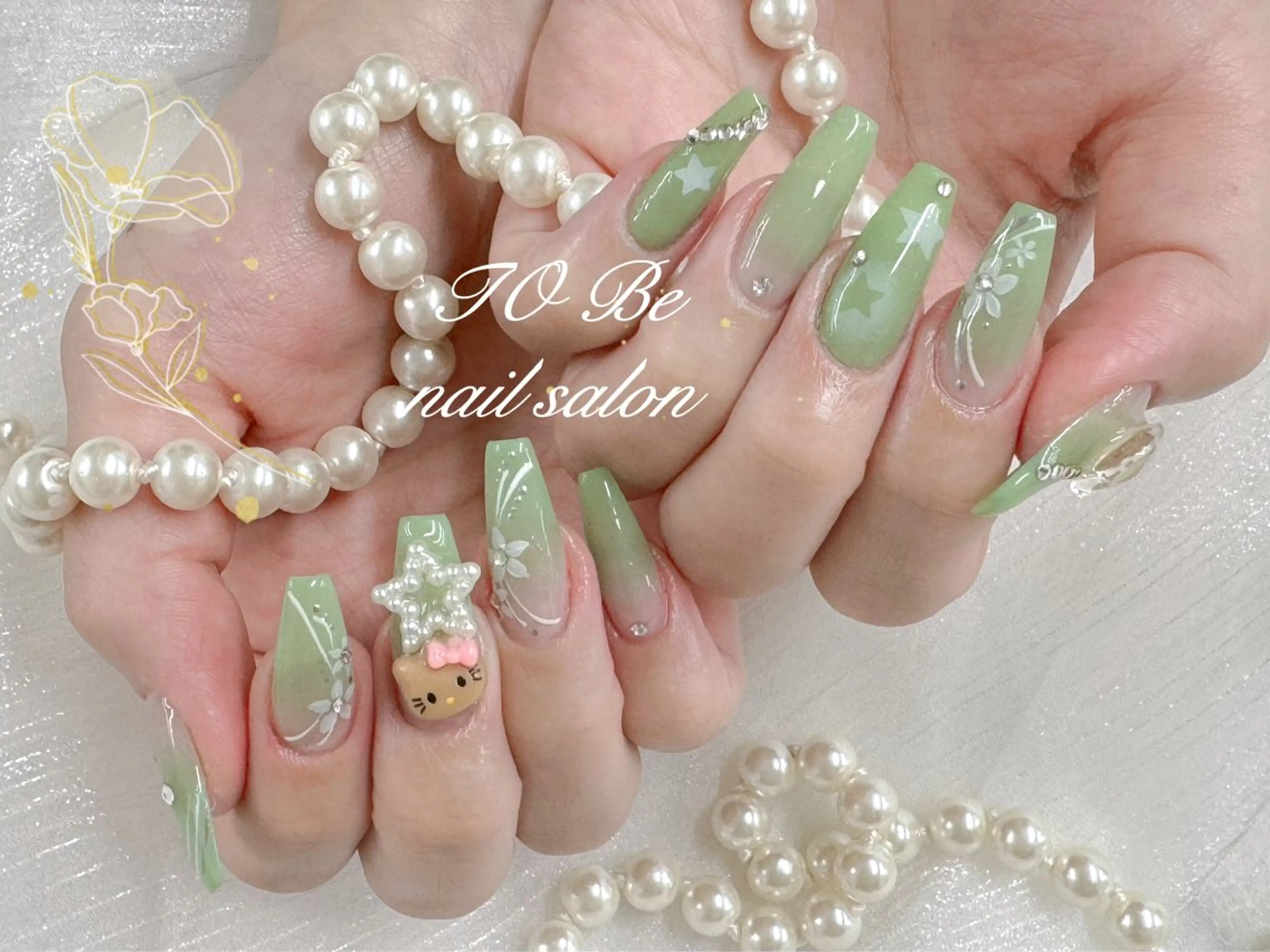 ネイル ハンドネイル Nail Salon To Be珈月のネイルデザイン