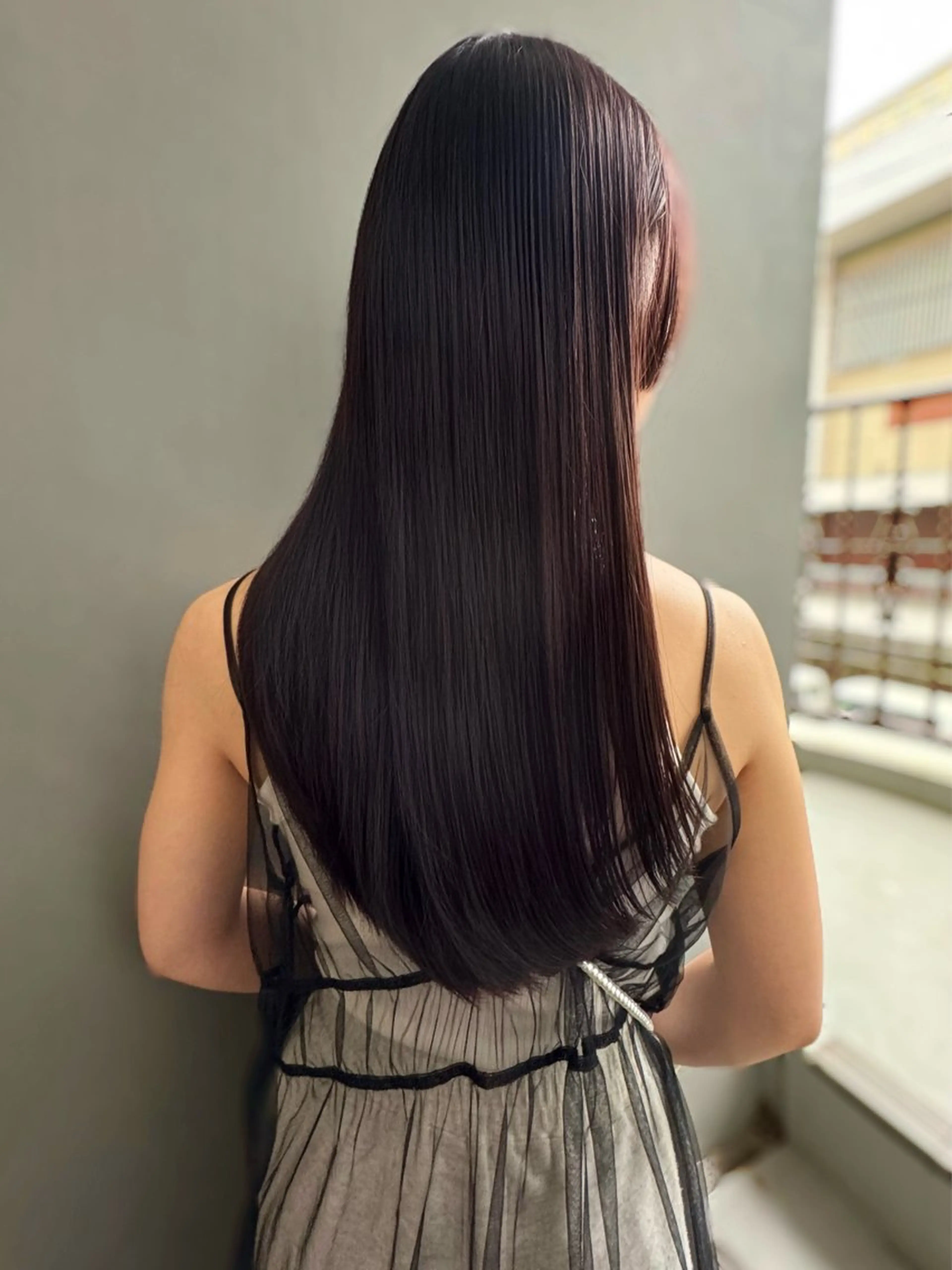 セミロング 髪質改善✨艶髪✨ レイヤーカット 田畑のヘアスタイル