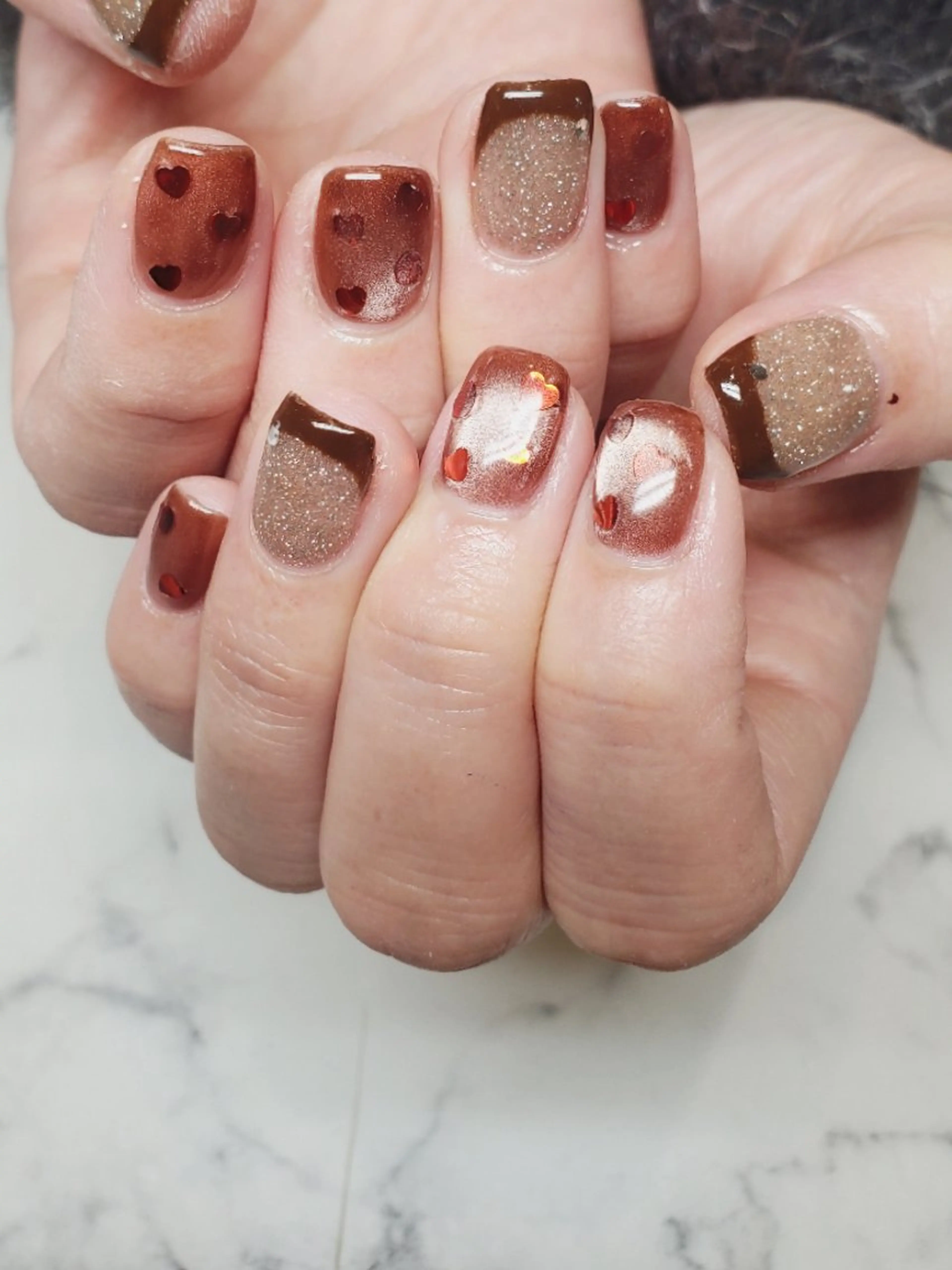 ネイル ハンドネイル ୨୧arc マツダ୨୧のネイルデザイン