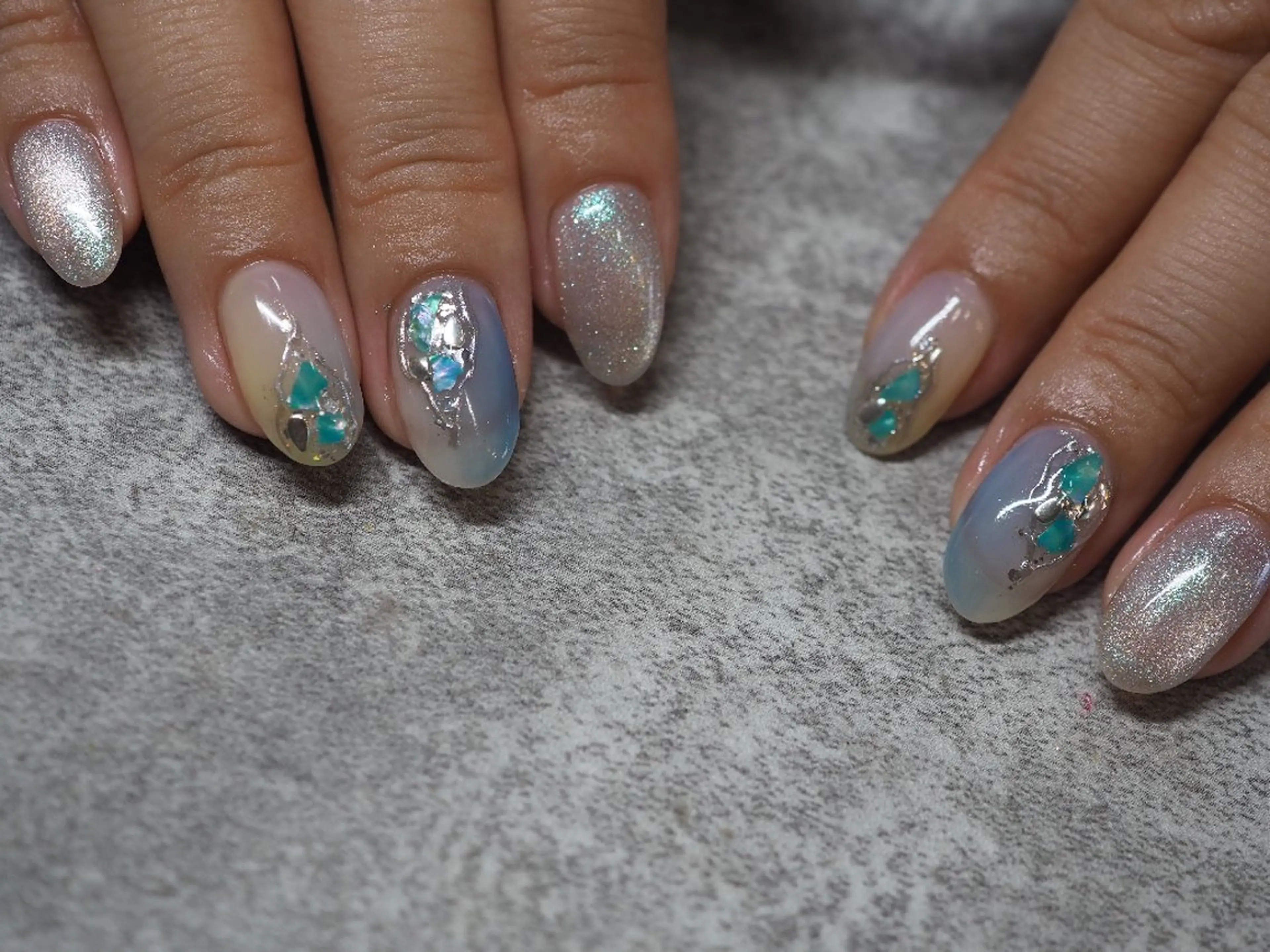 ネイル ハンドネイル glaNje 福光のネイルデザイン