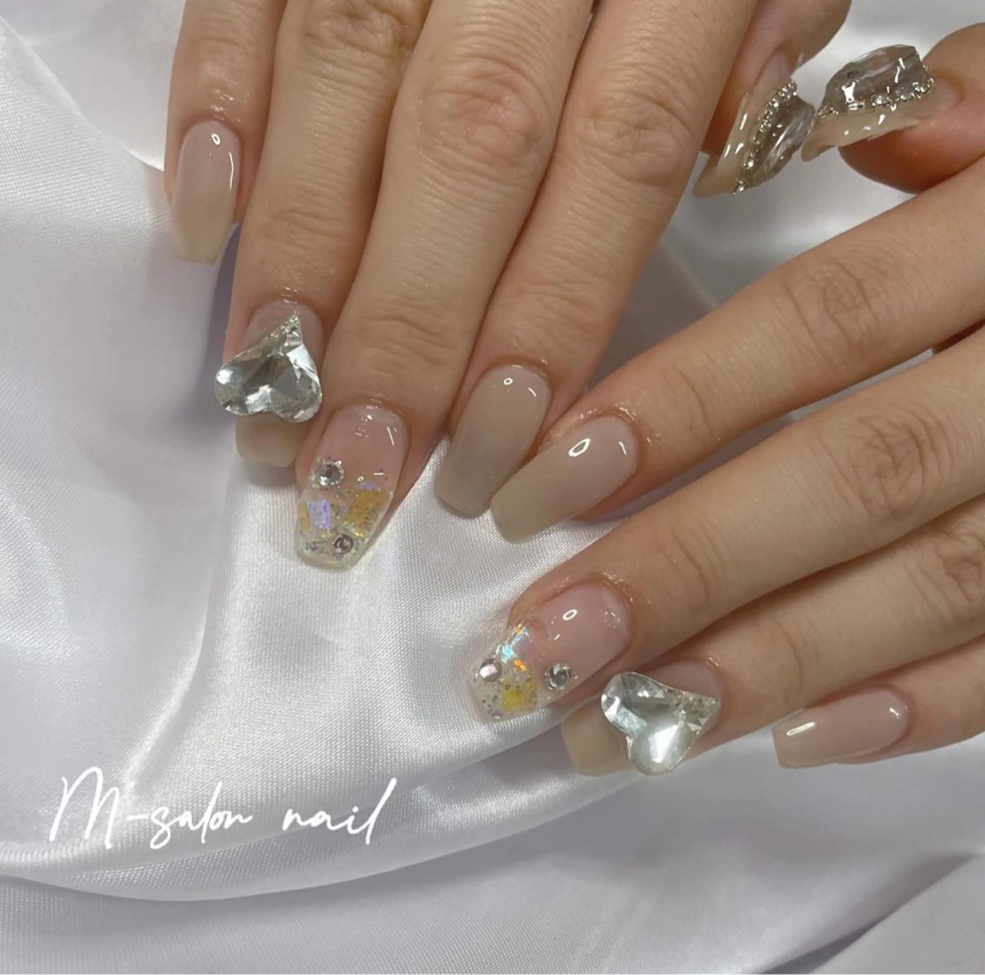 ネイル ハンドネイル 韓国/網紅/パーツ M-salonのネイルデザイン