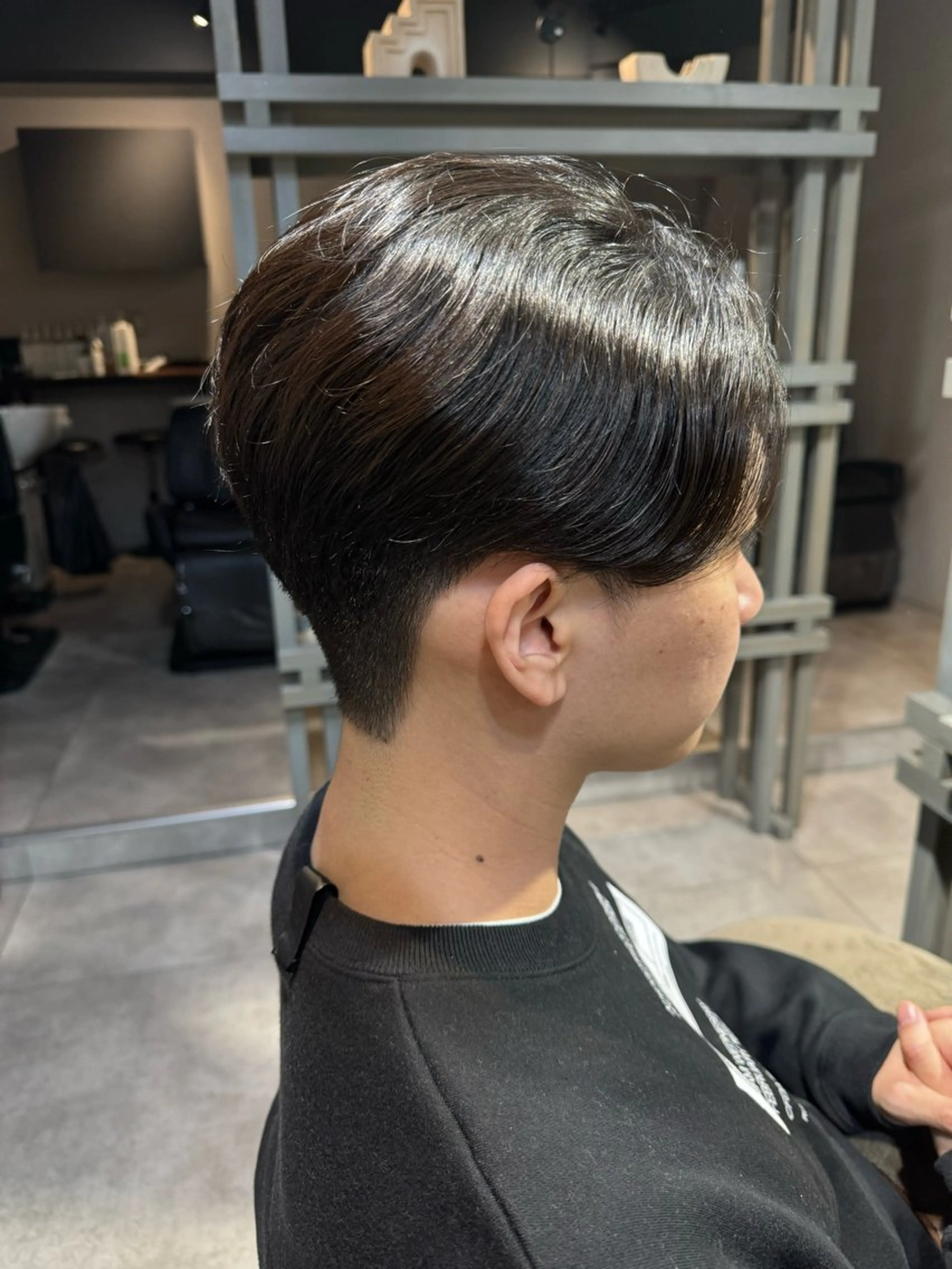 ミディアム メンズ カット 縮毛矯正 トリートメント Dxxxx III所属・女性目線の大人 メンズ*Ayakaのヘアスタイル