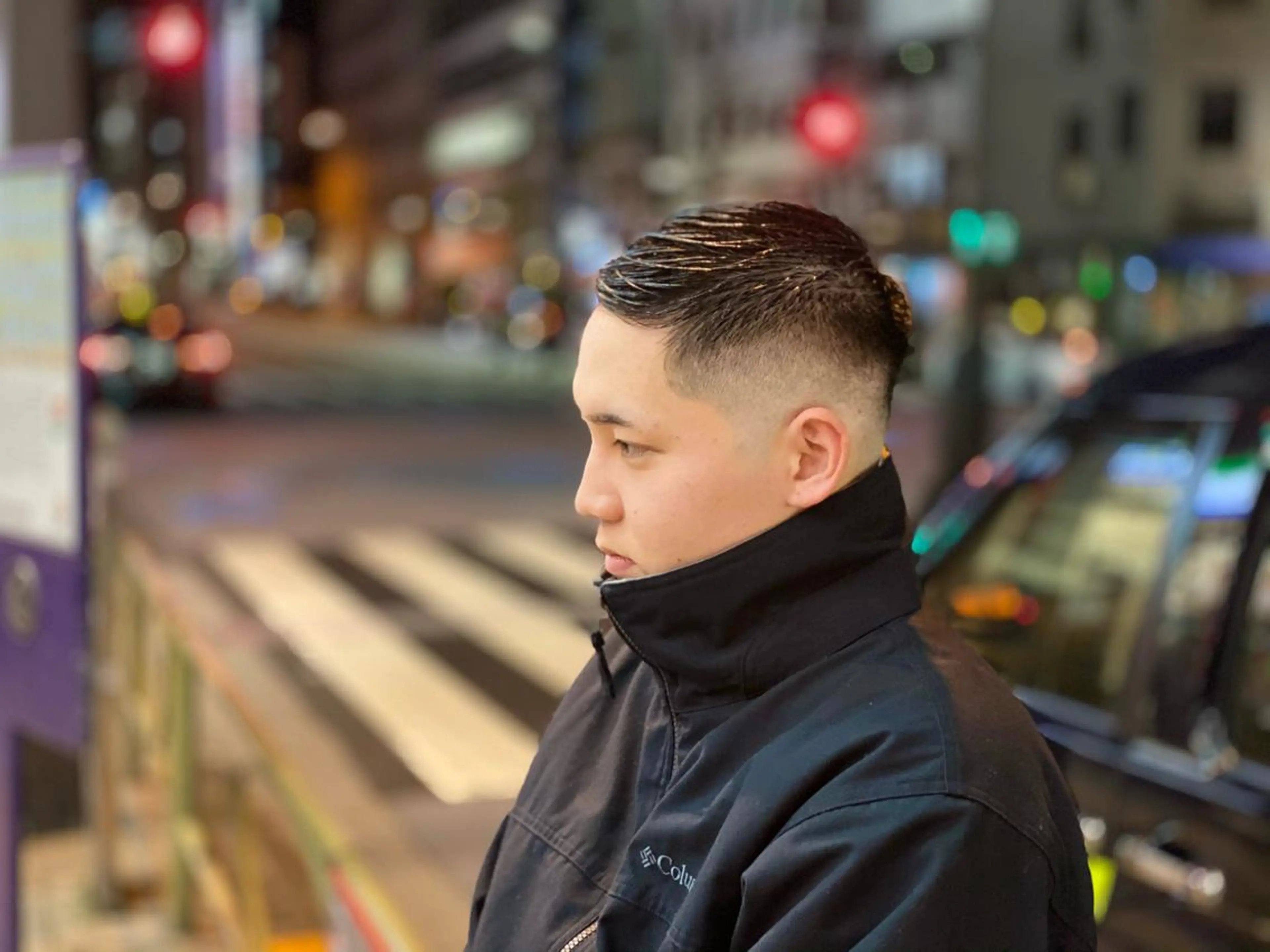 ショート メンズ 竹林 烈のヘアスタイル