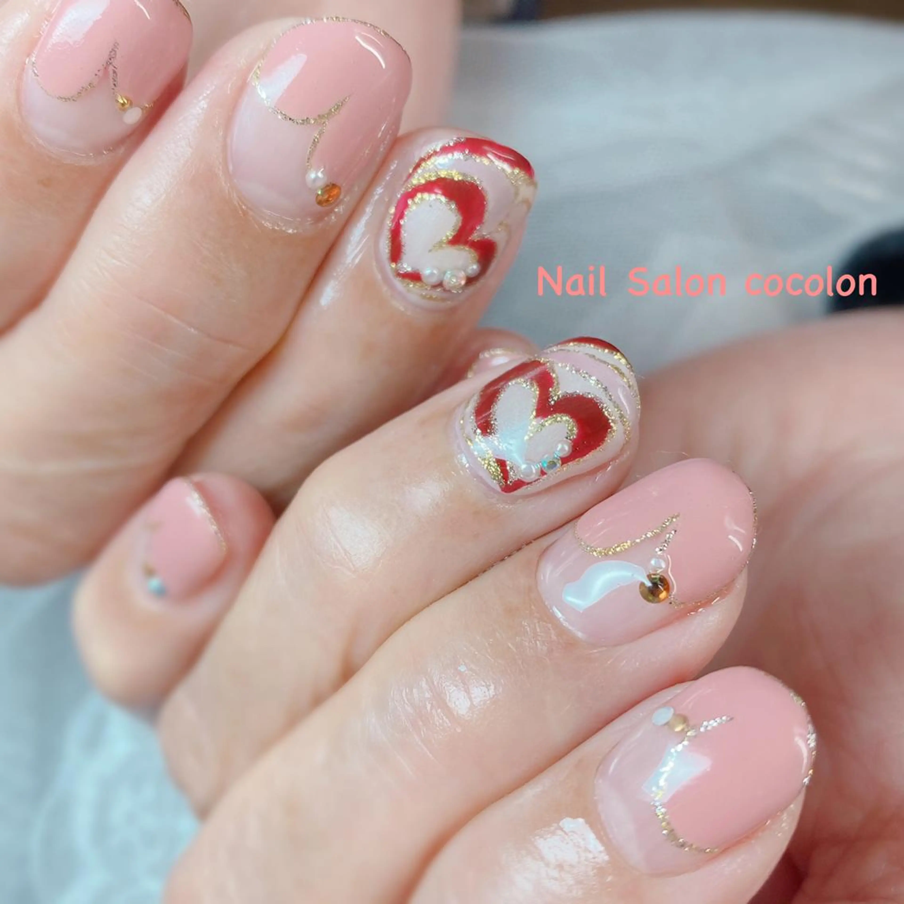 ネイル アートネイル ハンドネイル 柴崎 美幸のネイルデザイン