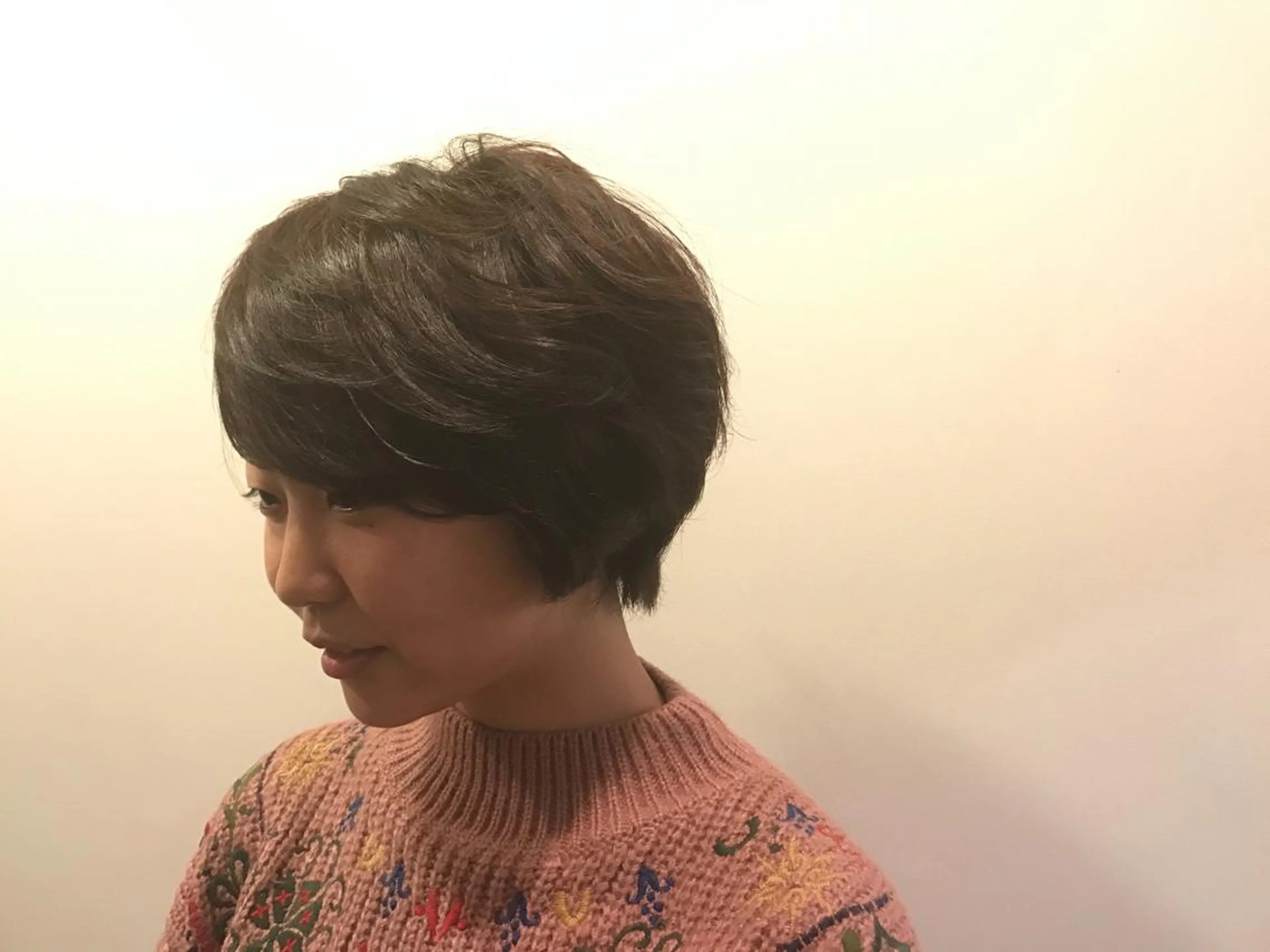 ショート カラー パーマ 土屋かすみ✁︎. ꙳ 姫カットのヘアスタイル