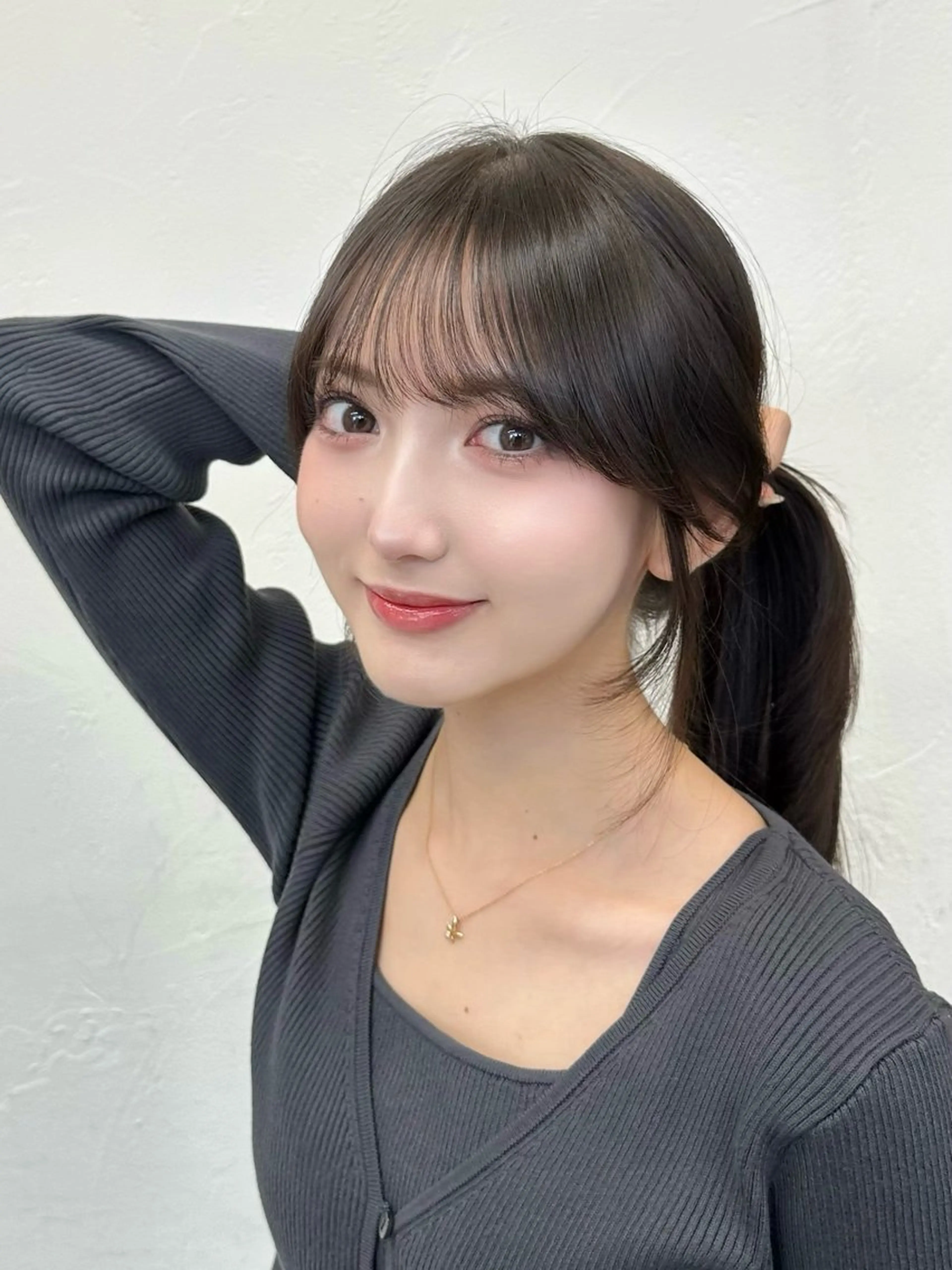 セミロング カラー ヘアアレンジ ⭐️ショート/ボブ/ 艶カラー/りょうがのヘアスタイル