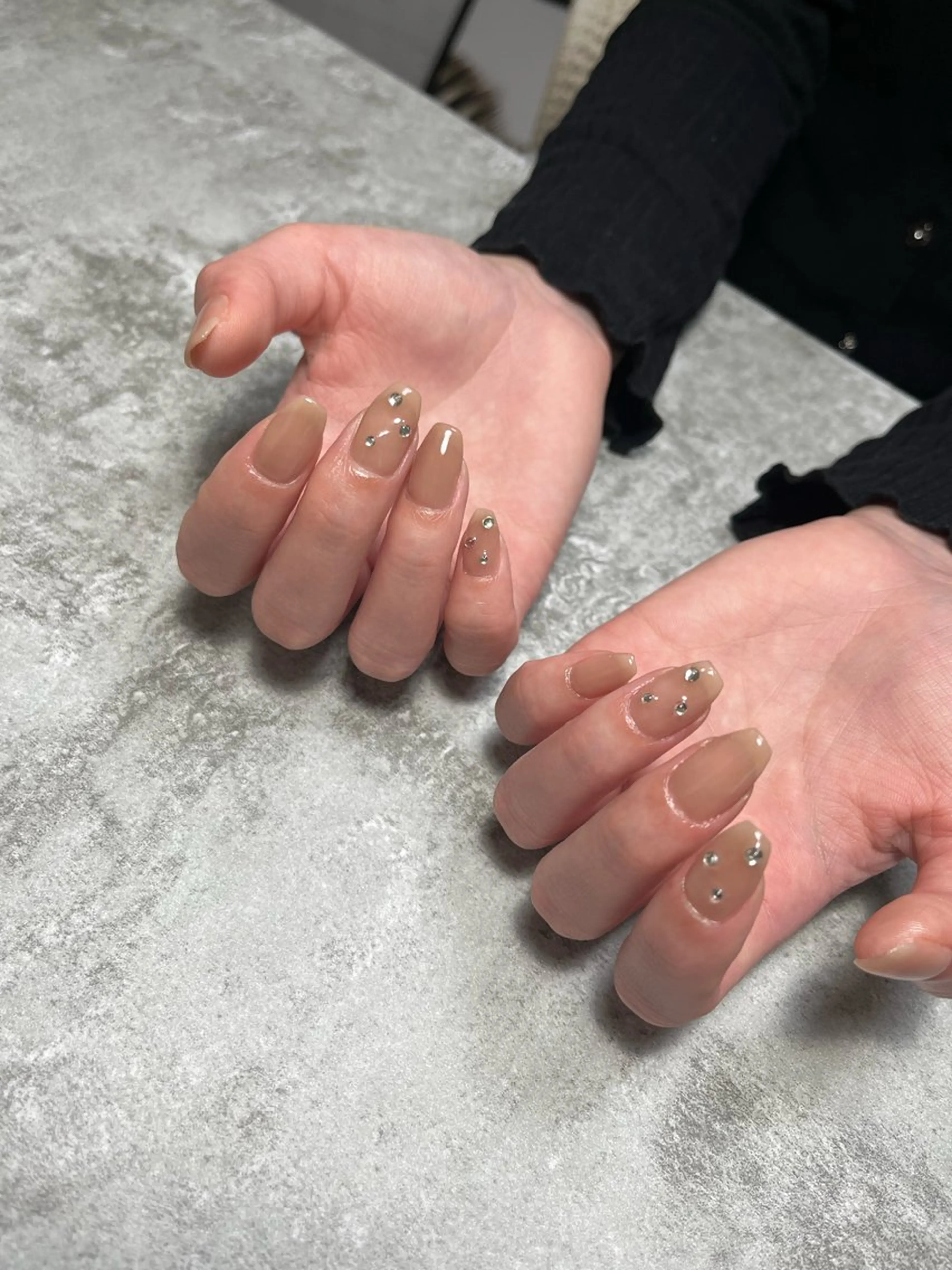 ネイル ストーンネイル janma.nail ✳︎akiのネイルデザイン