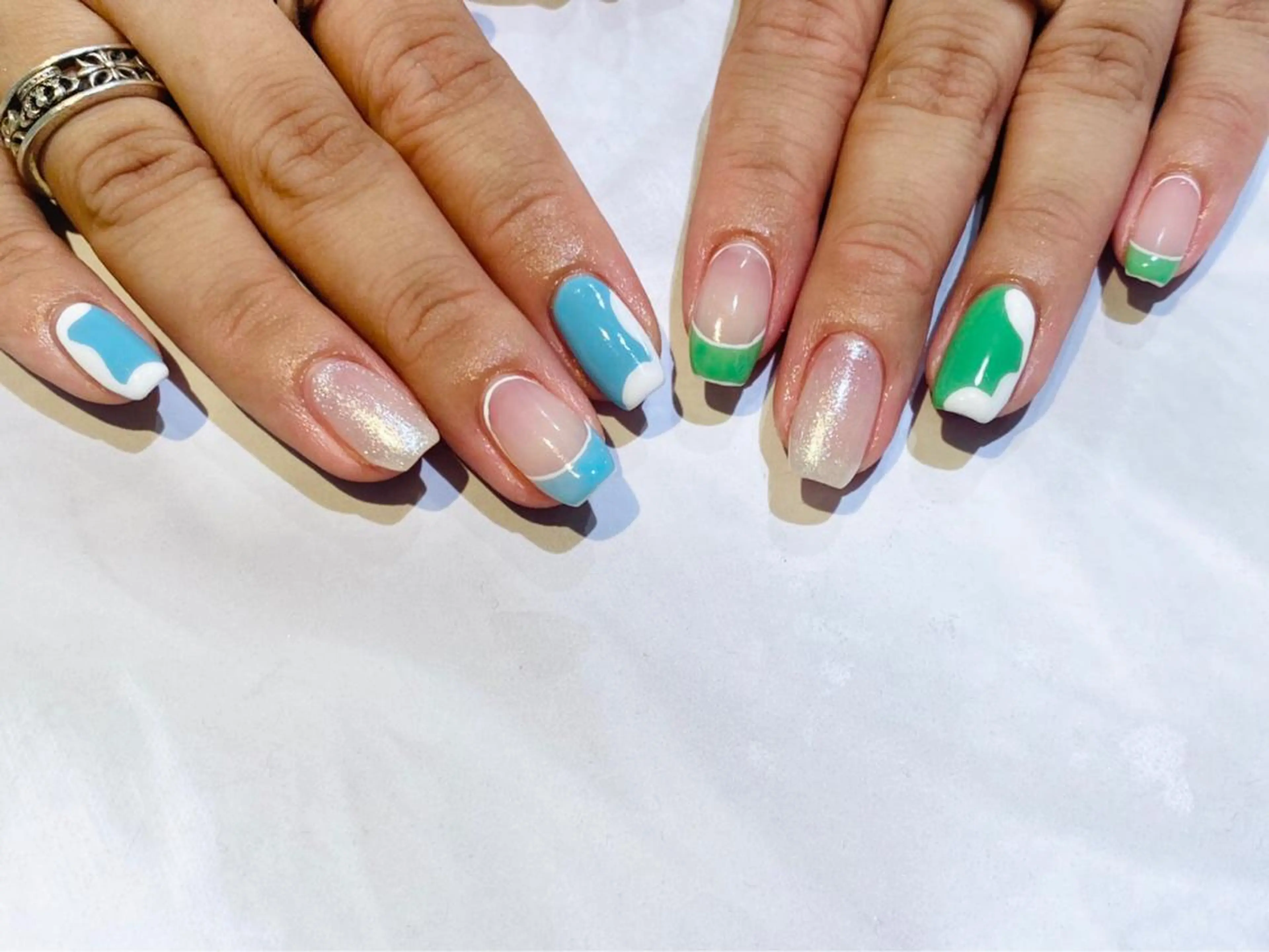 ネイル 舞田 苑香のネイルデザイン