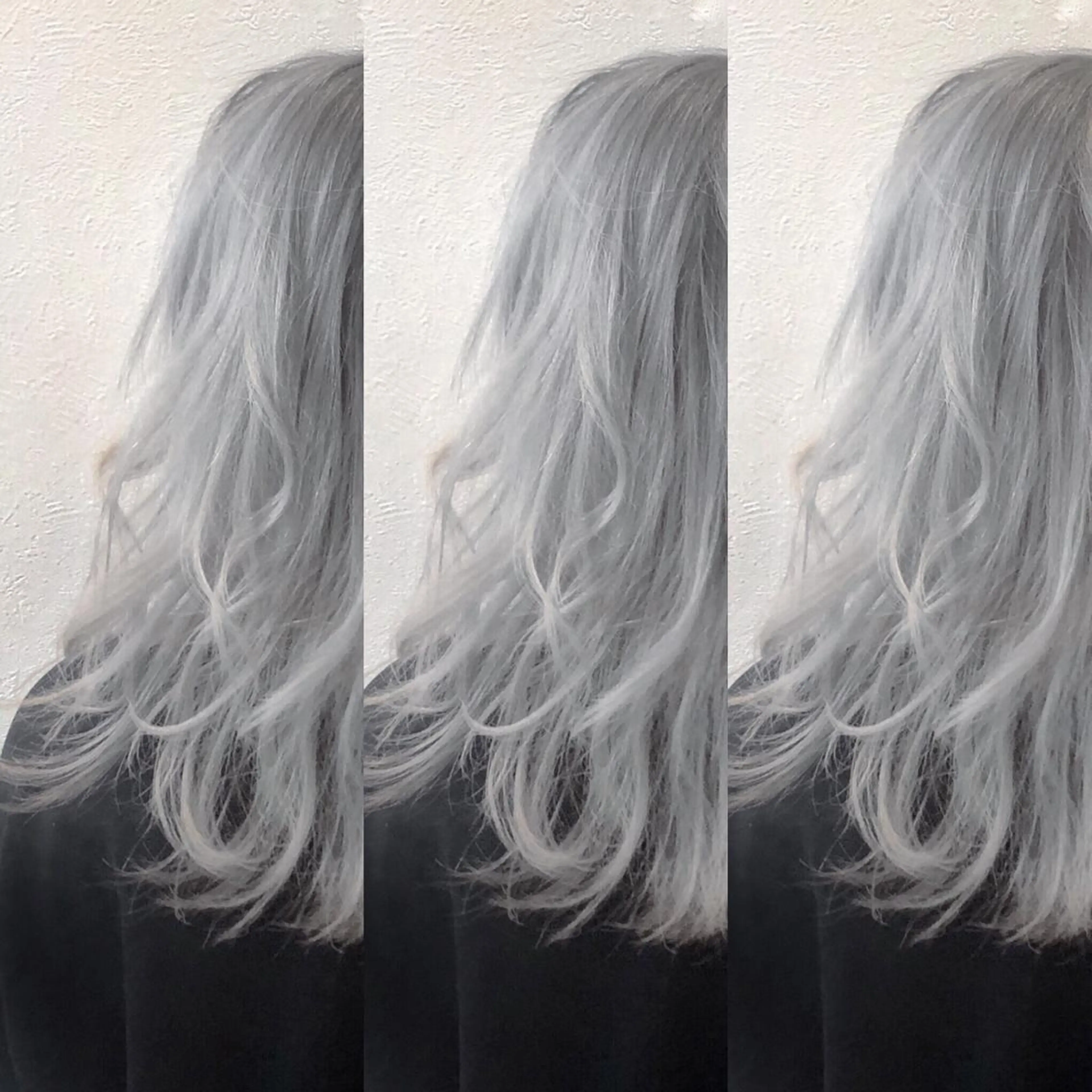 セミロング カラー ブリーチ AHNKISM AHNKISMのヘアスタイル