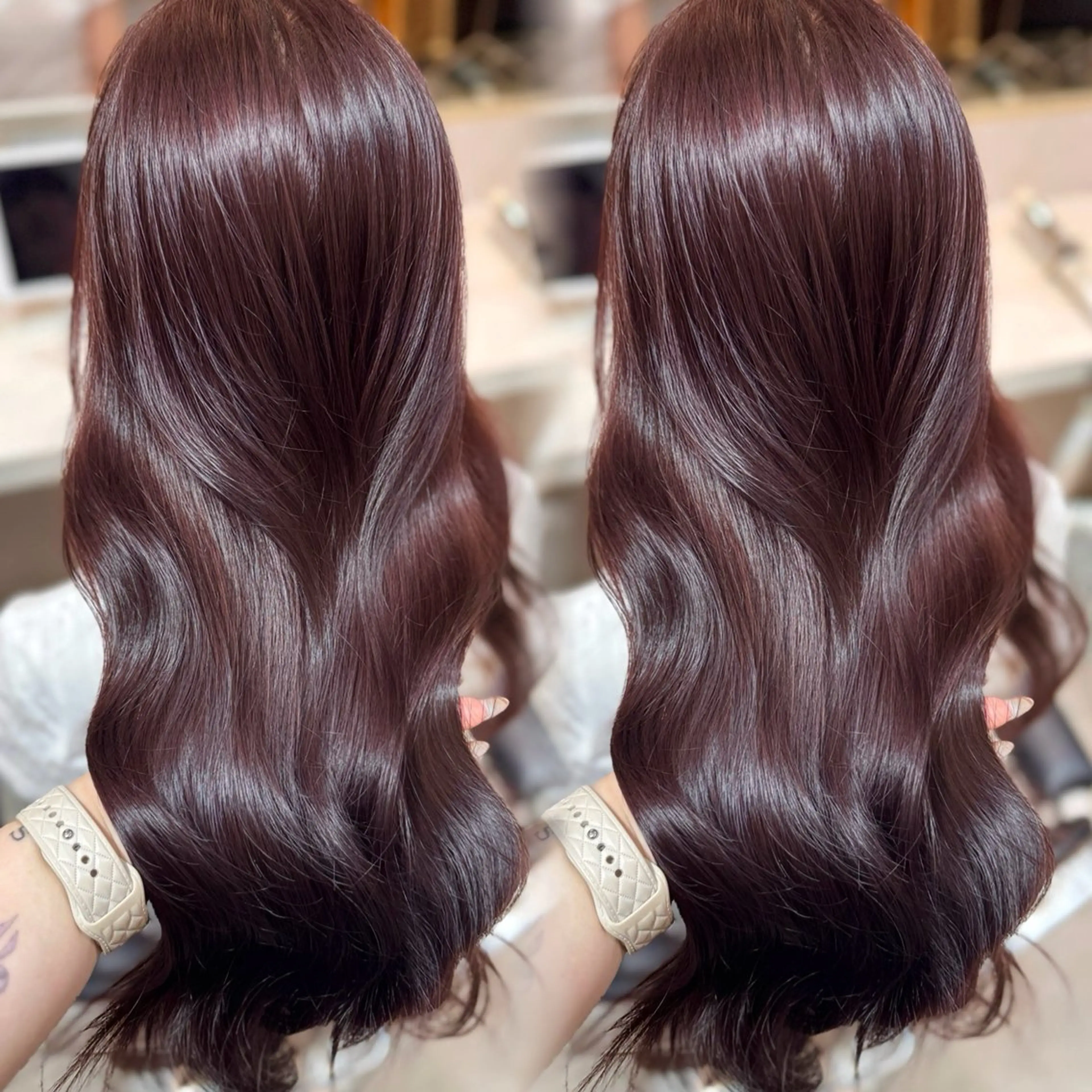 🇰🇷【毛先まで水光艶💎シンデレラトリートメント➕前髪･顔周りカット】の写真