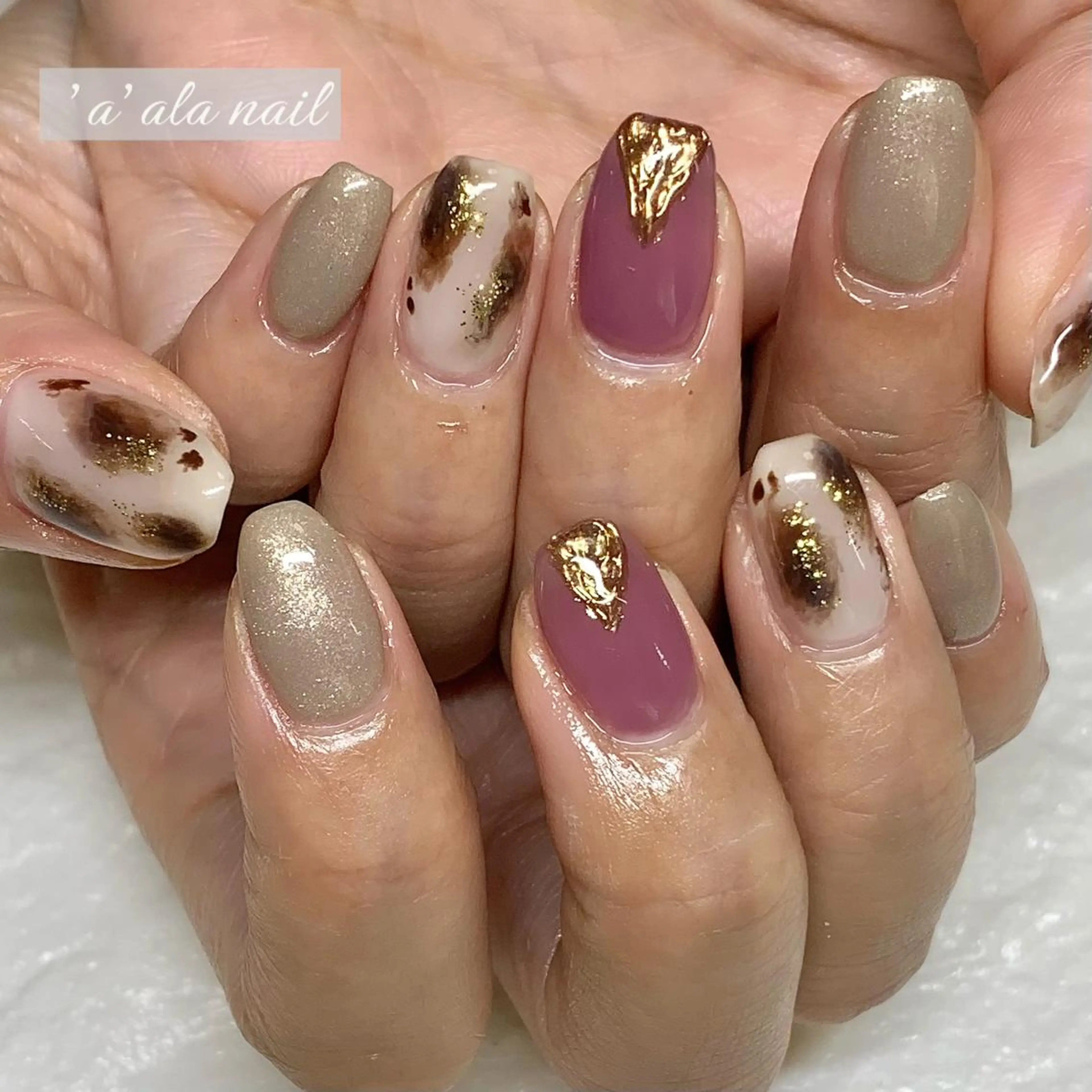 ネイル 'a'ala nailのネイルデザイン