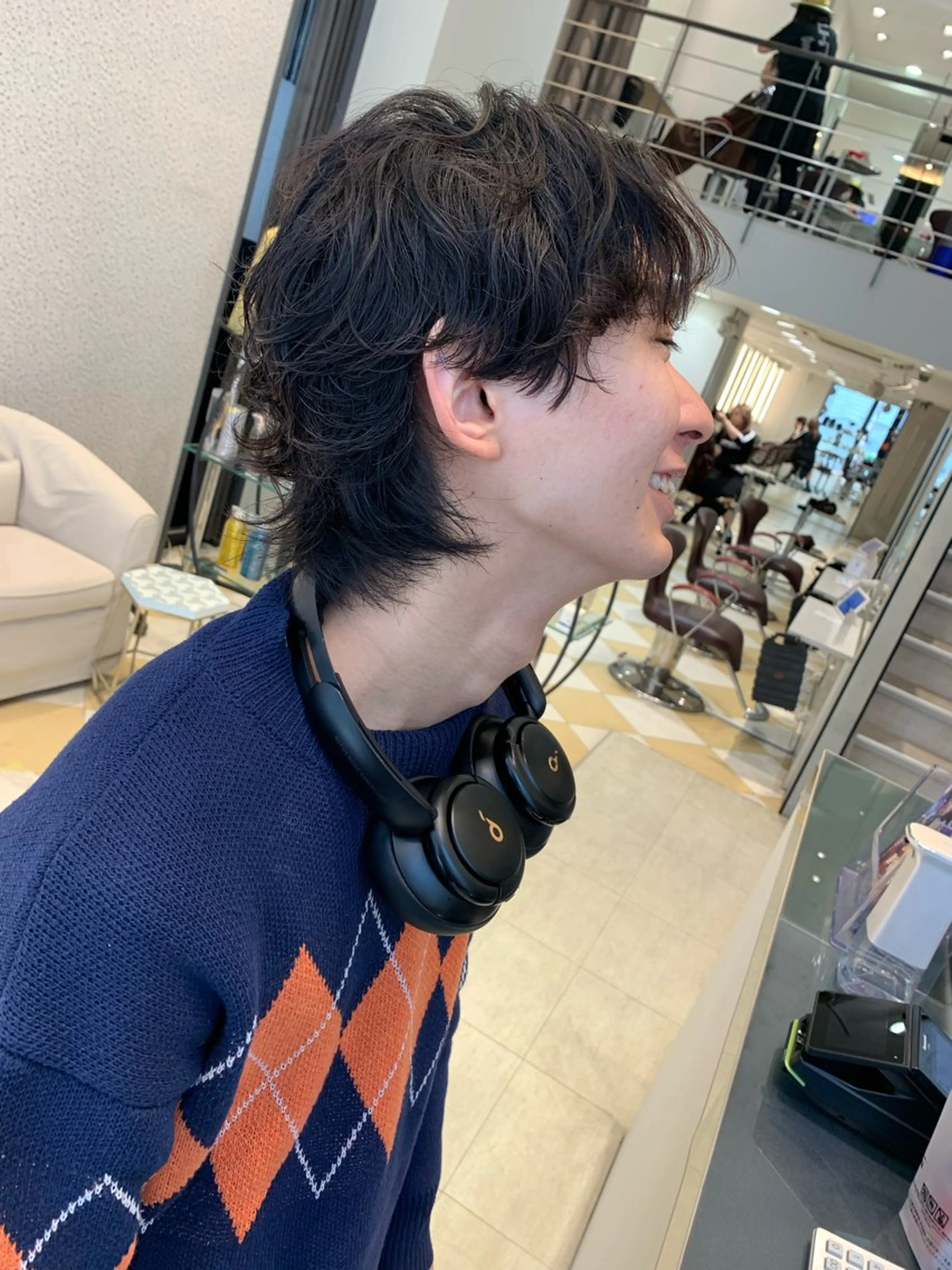 メンズ カット パーマ トリートメント ヘアセット ✨上村 潤平✨メンズヘア✨のヘアスタイル