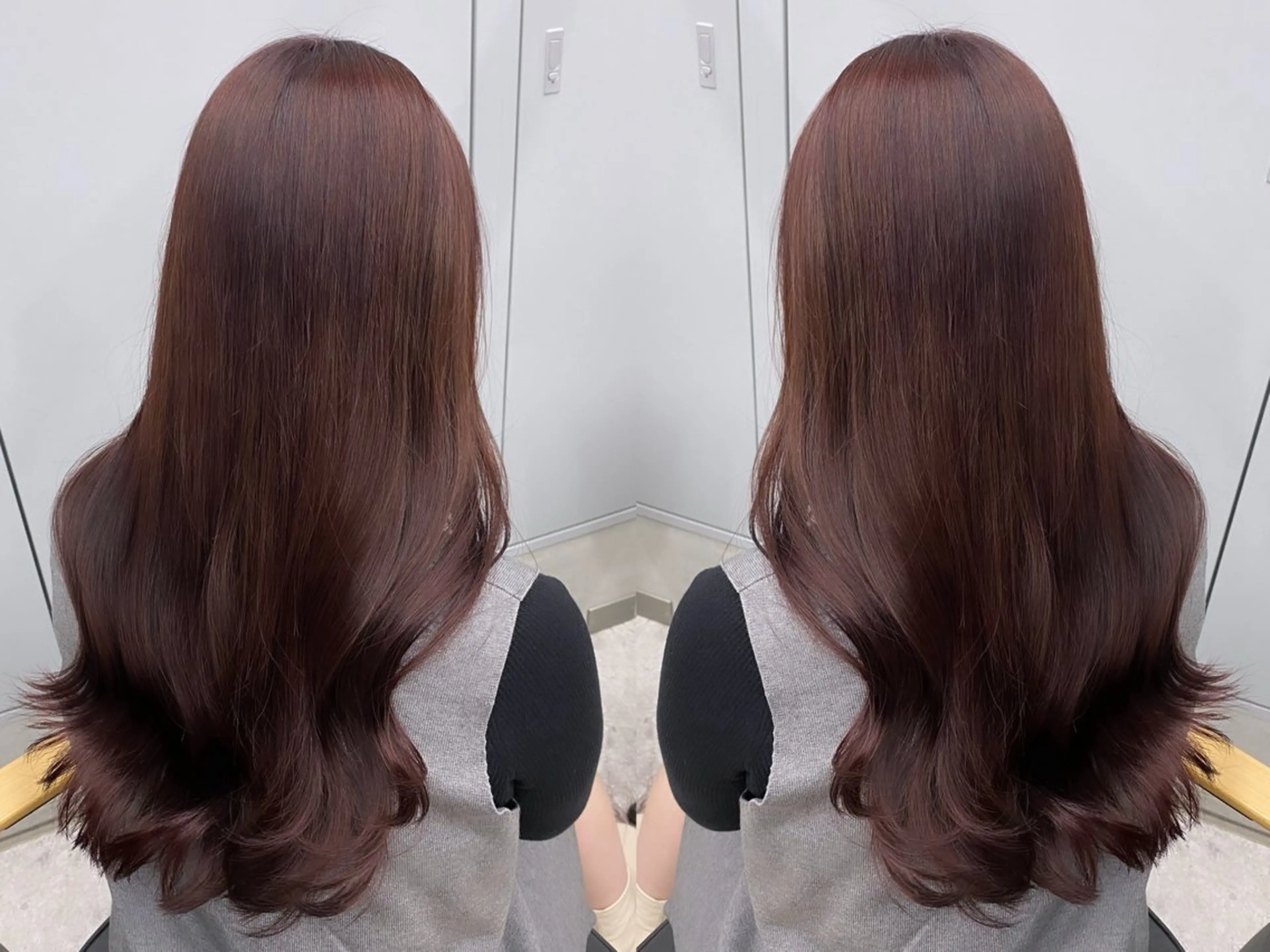 ロング ヘアカラー AKANE 【zina新宿】のヘアスタイル