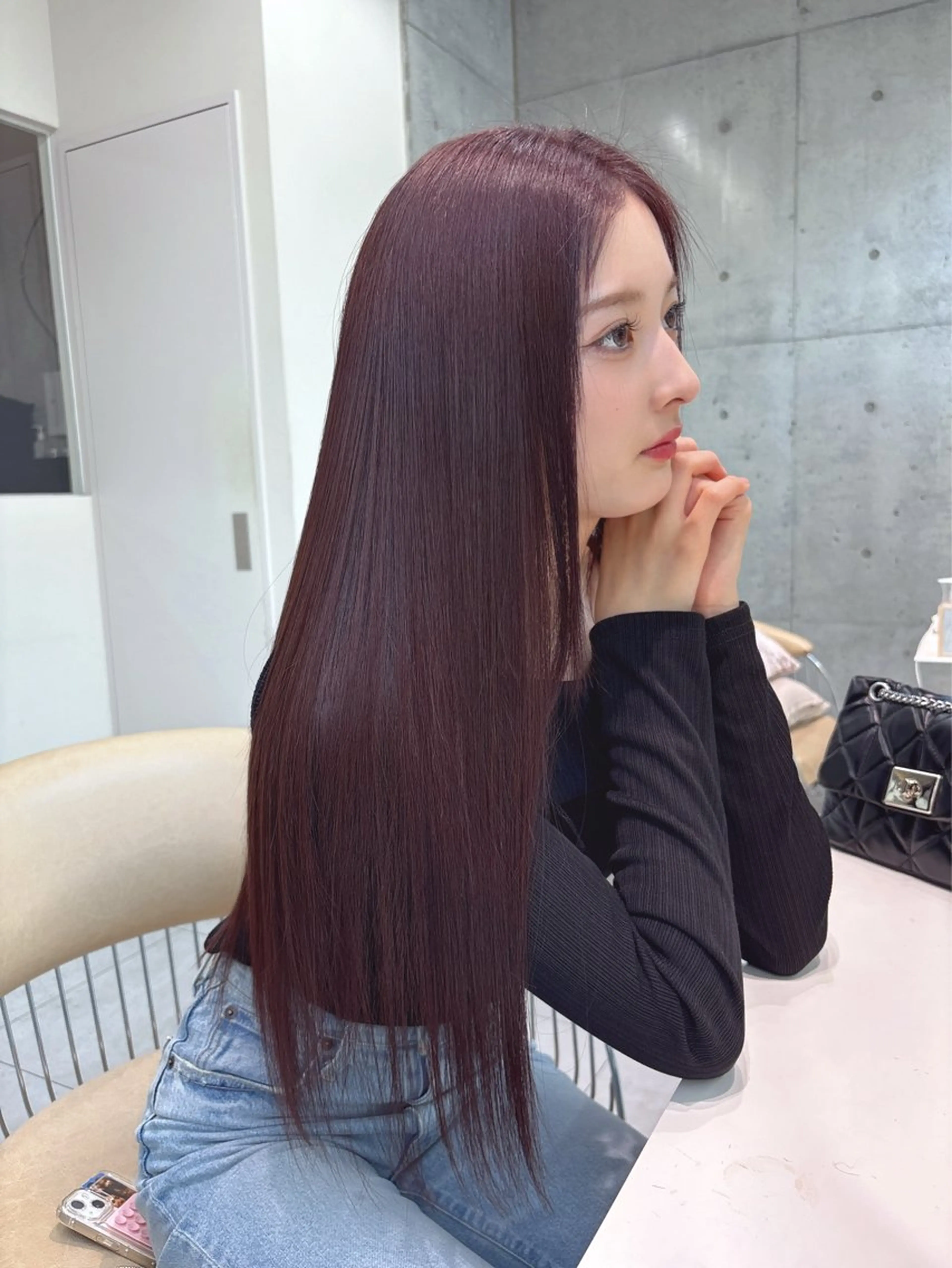 カット+カラー+最高級プレミアムトリートメント✨️の写真