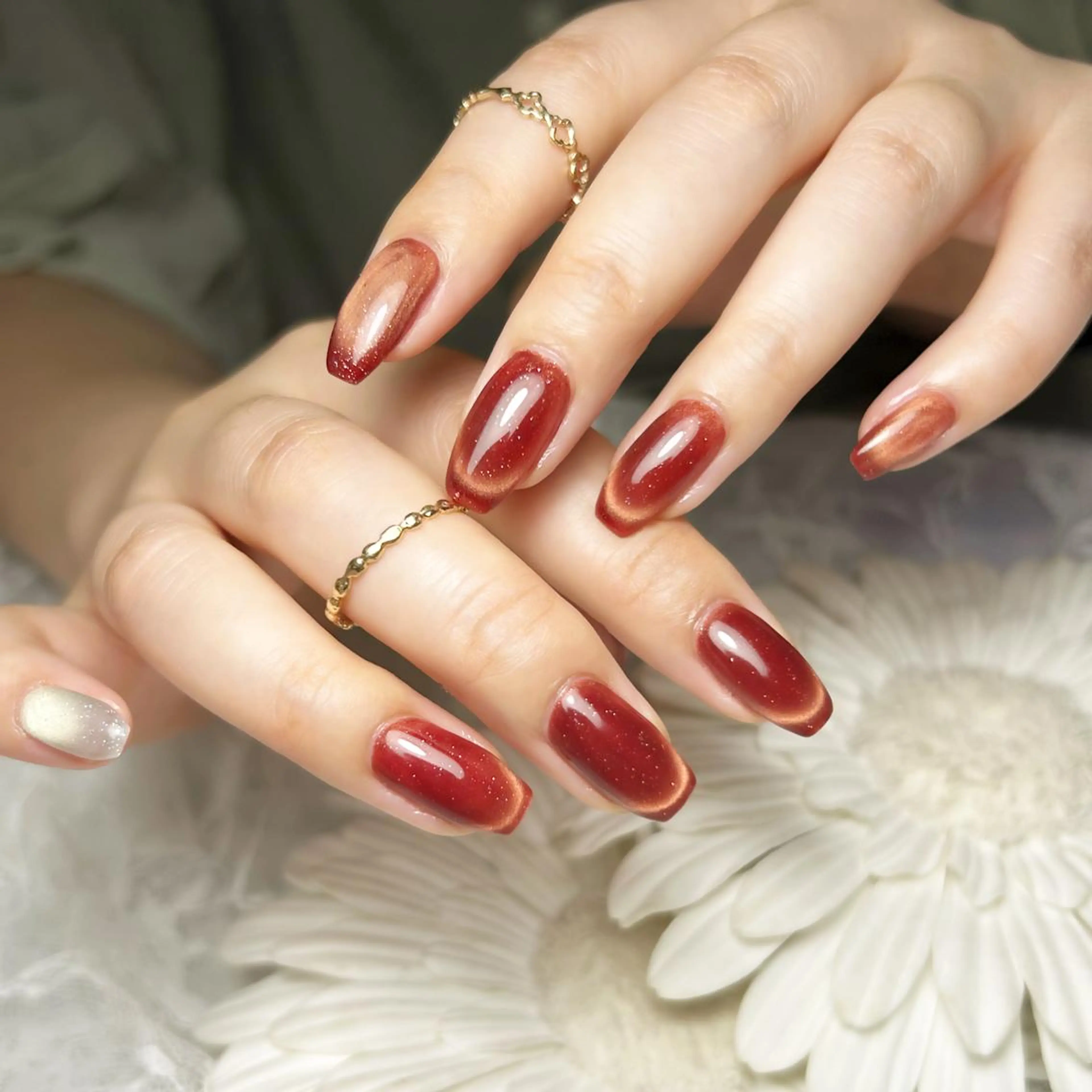 マグネットネイル🤍(オフ込み)の写真