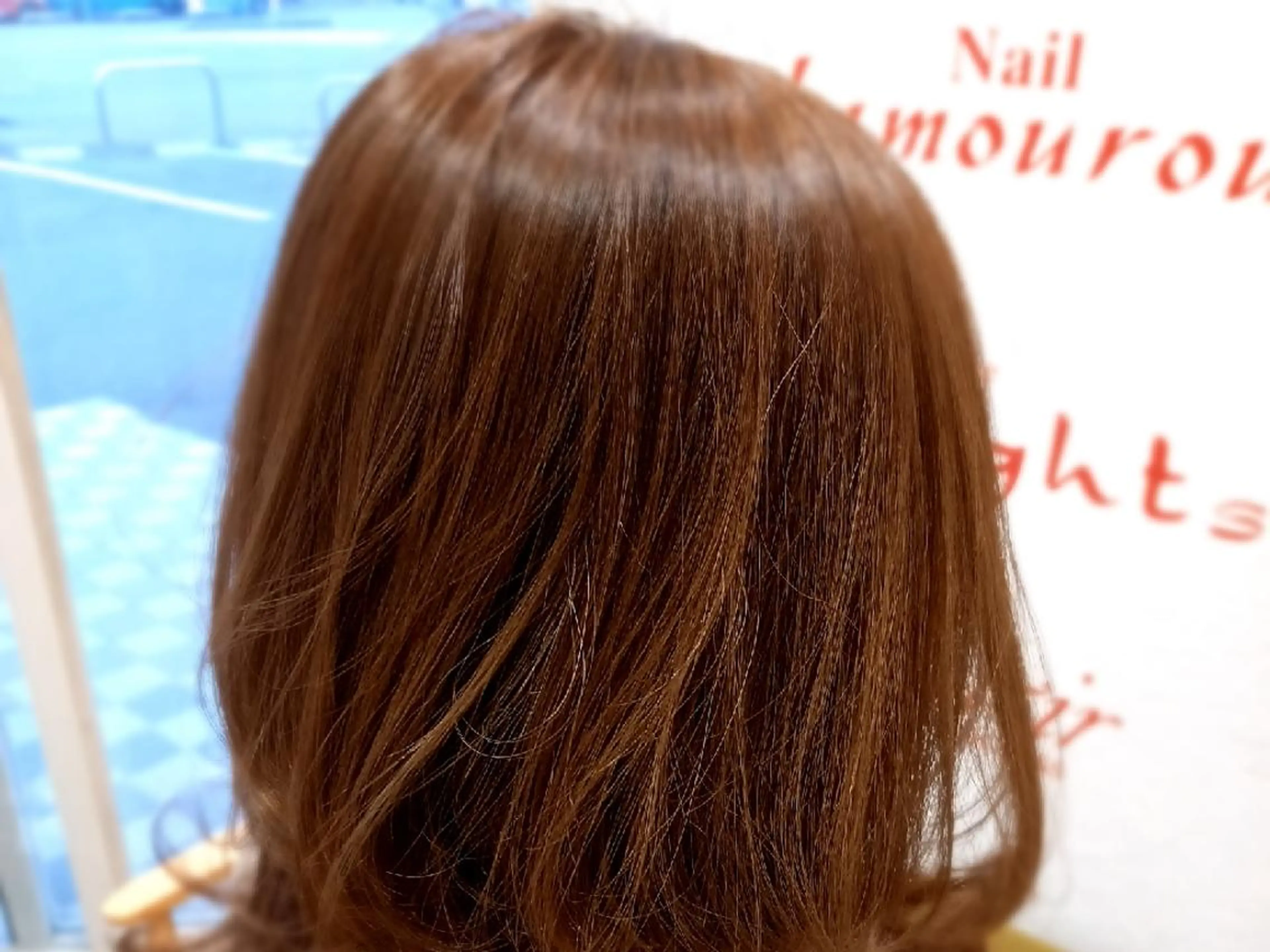 ヘアー&ネイル同時施術✂️💅ヘアカラー&カットをネイルと一緒に🎵当店のベテランスタッフが担当致します🤩の写真