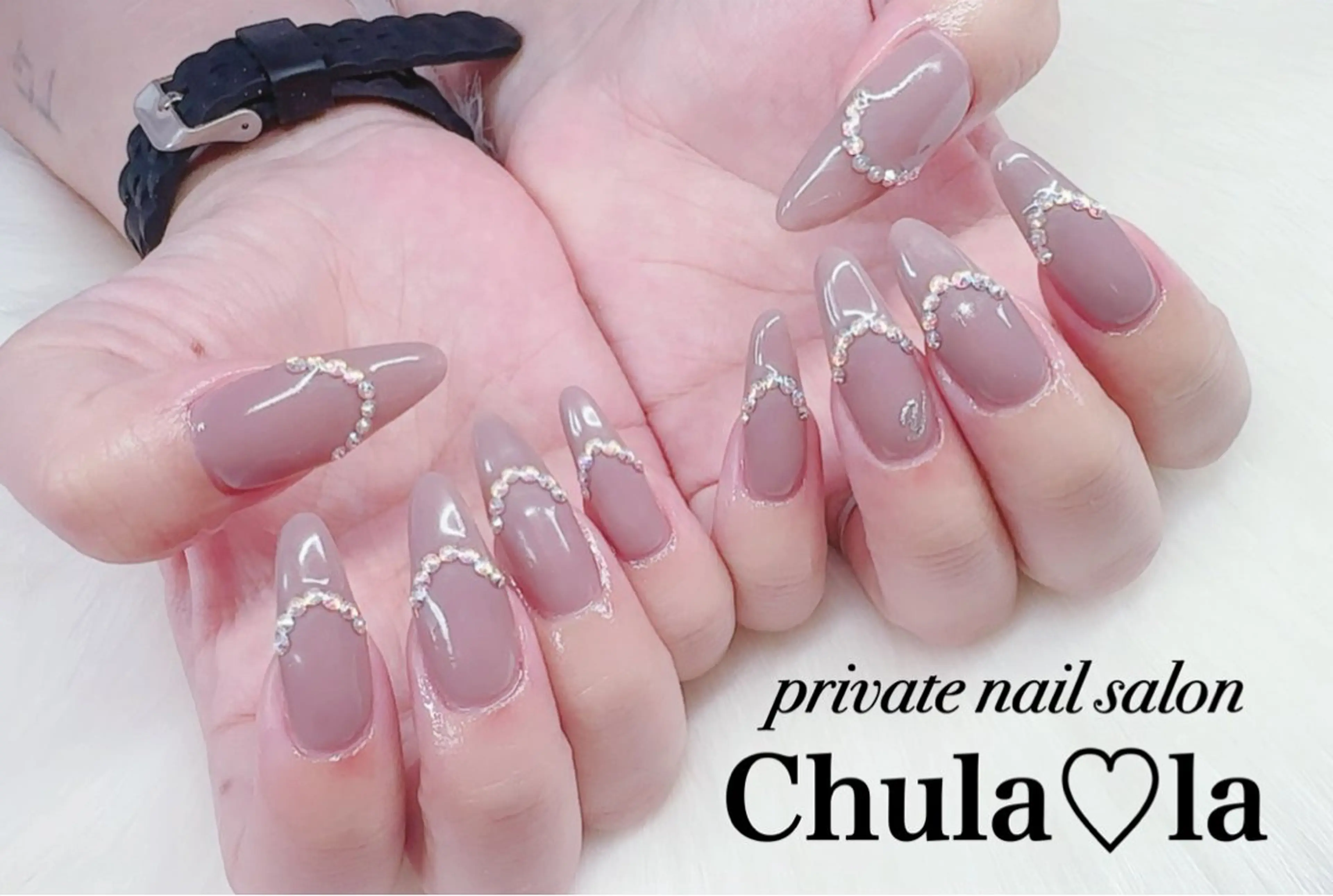 ネイル ロングネイル ハンドネイル Chula♡la 豊見城市高安のネイルデザイン