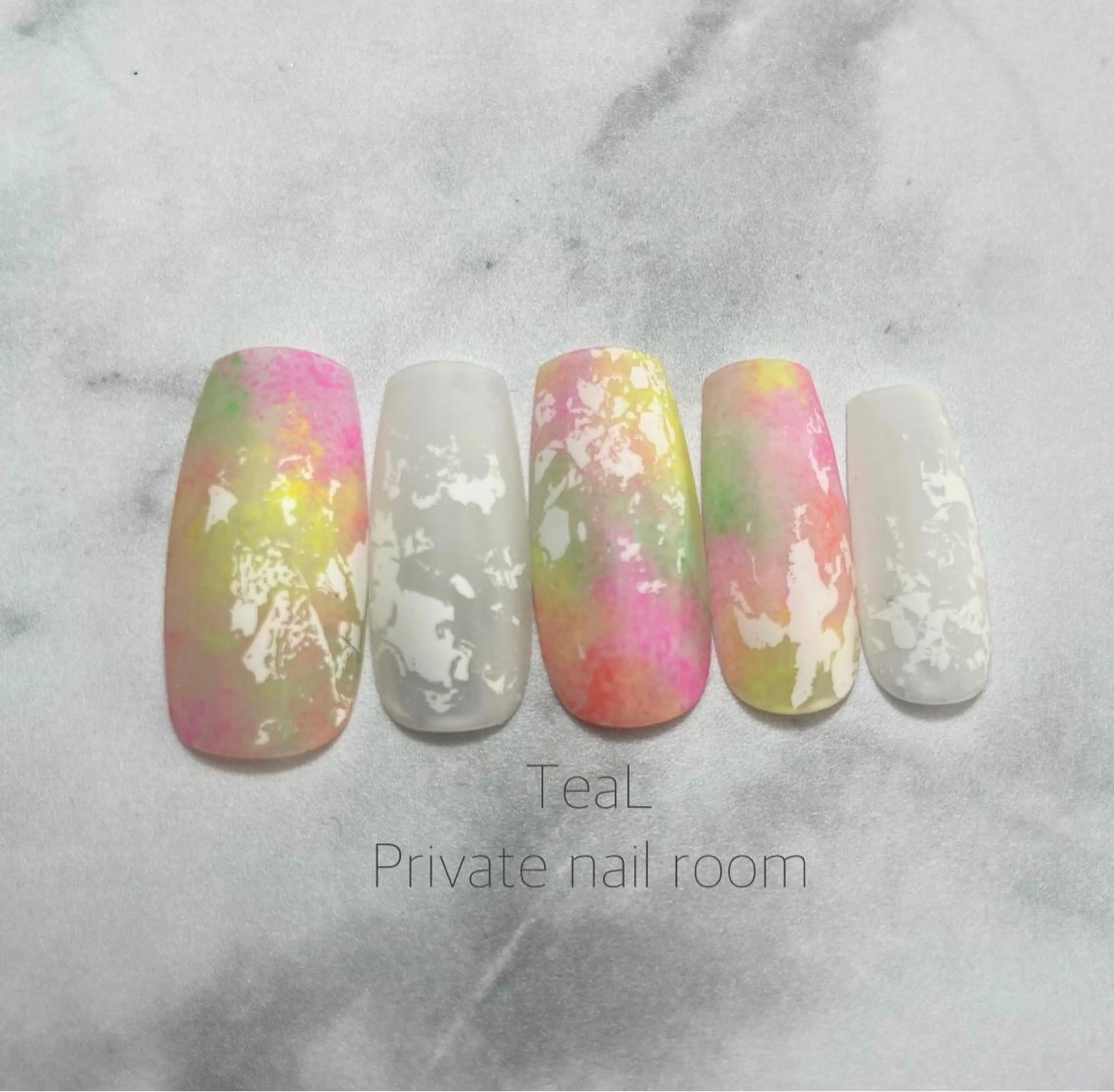 ネイル ハンドネイル TeaL nailのネイルデザイン