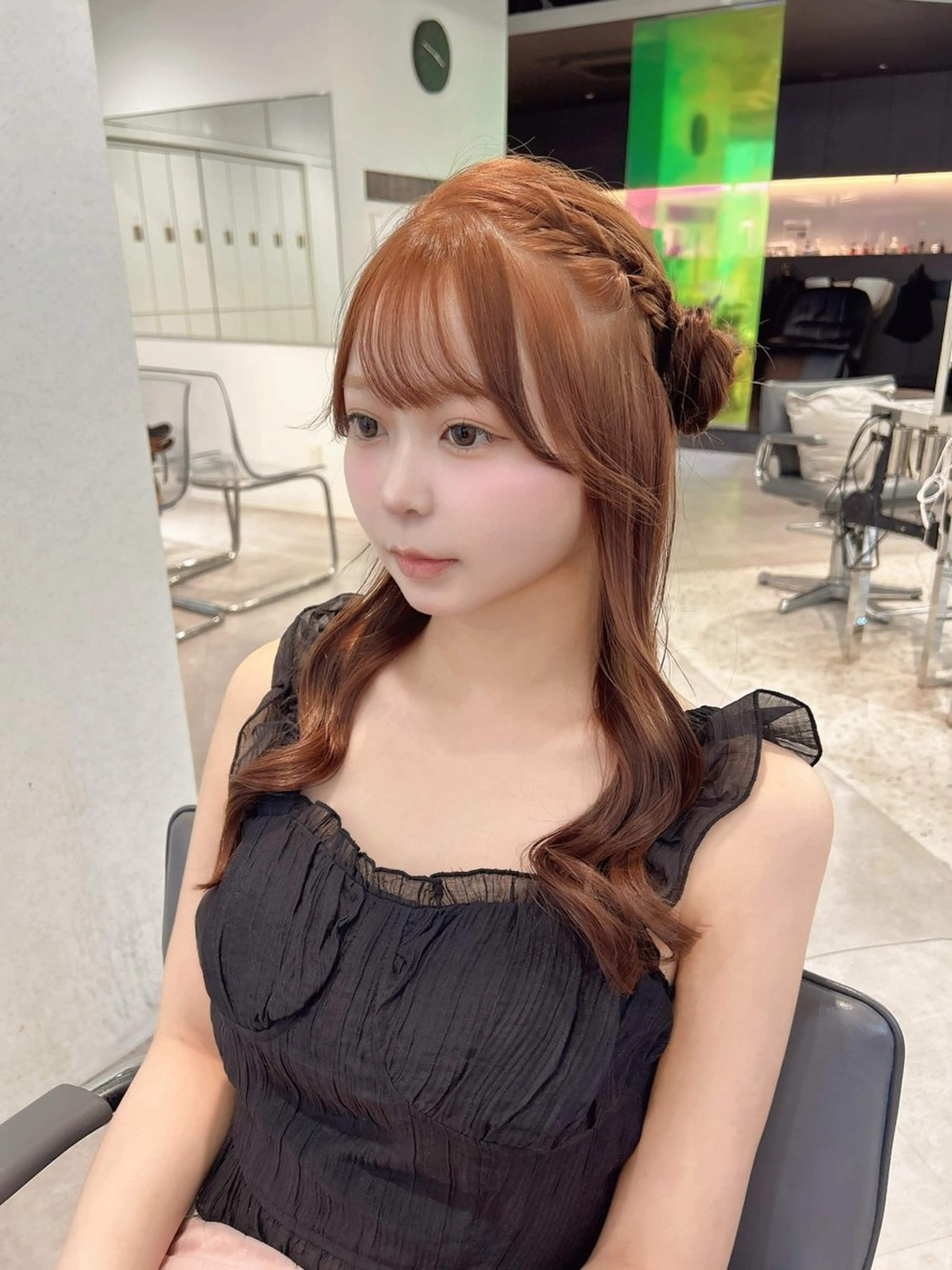 【🤍ブリーチなしで明るく🤍】ライトニングダブルケアカラー＋高保湿 2stepトリートメント✨の写真