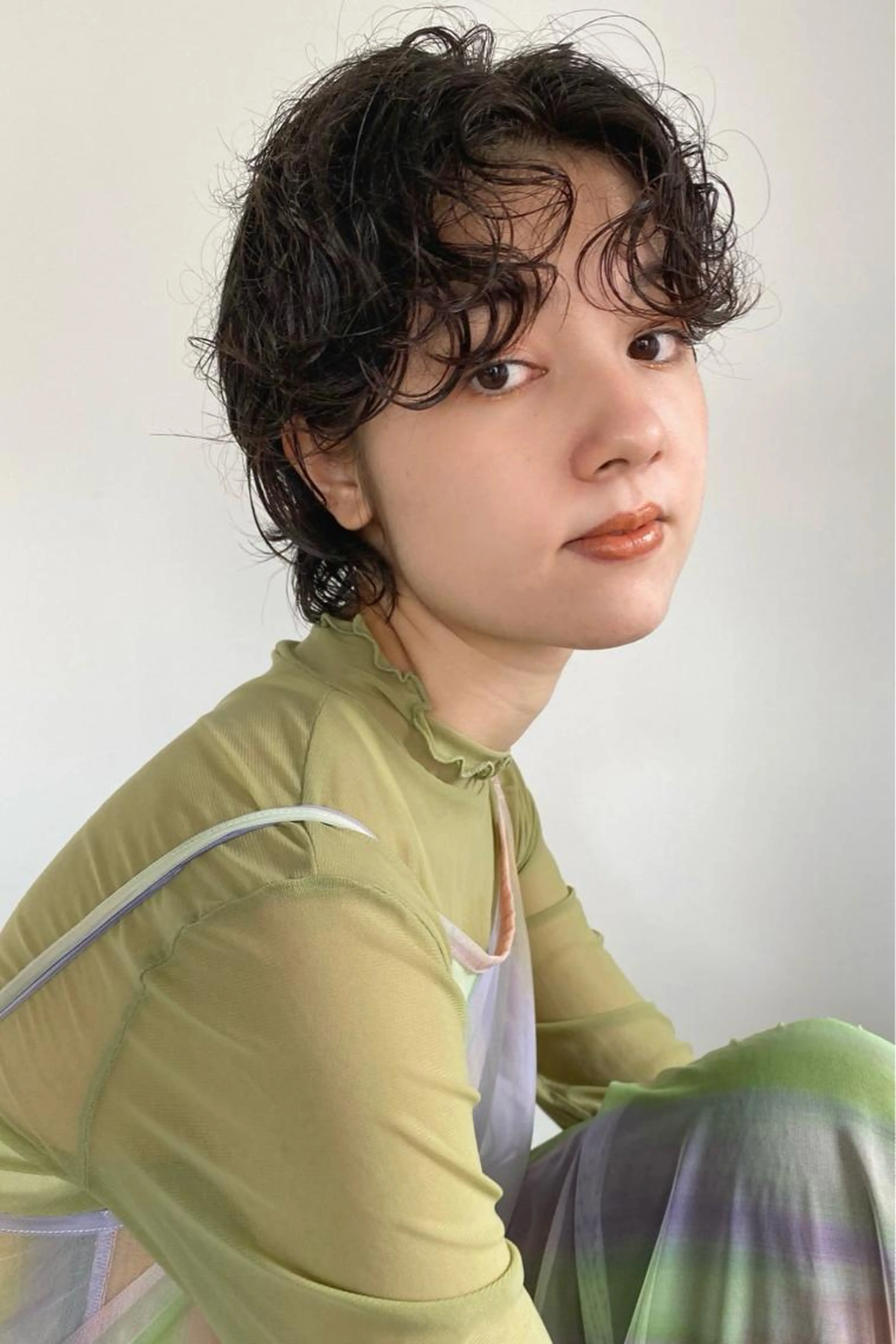 カット+パーマ+トリートメント💜の写真