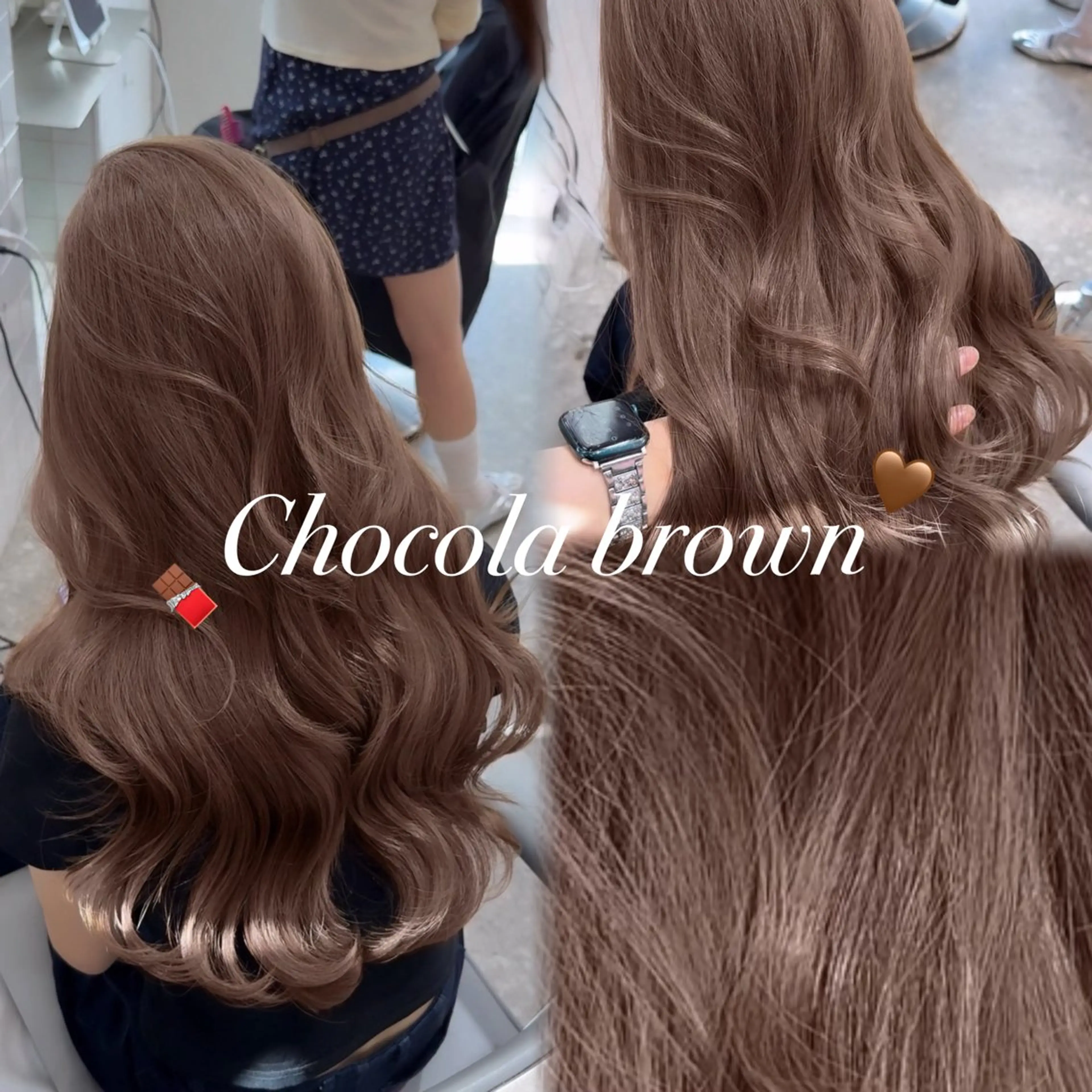 💖艶感たっぷり韓国ヘアカラー➕髪質改善5stepトリートメント💖の写真