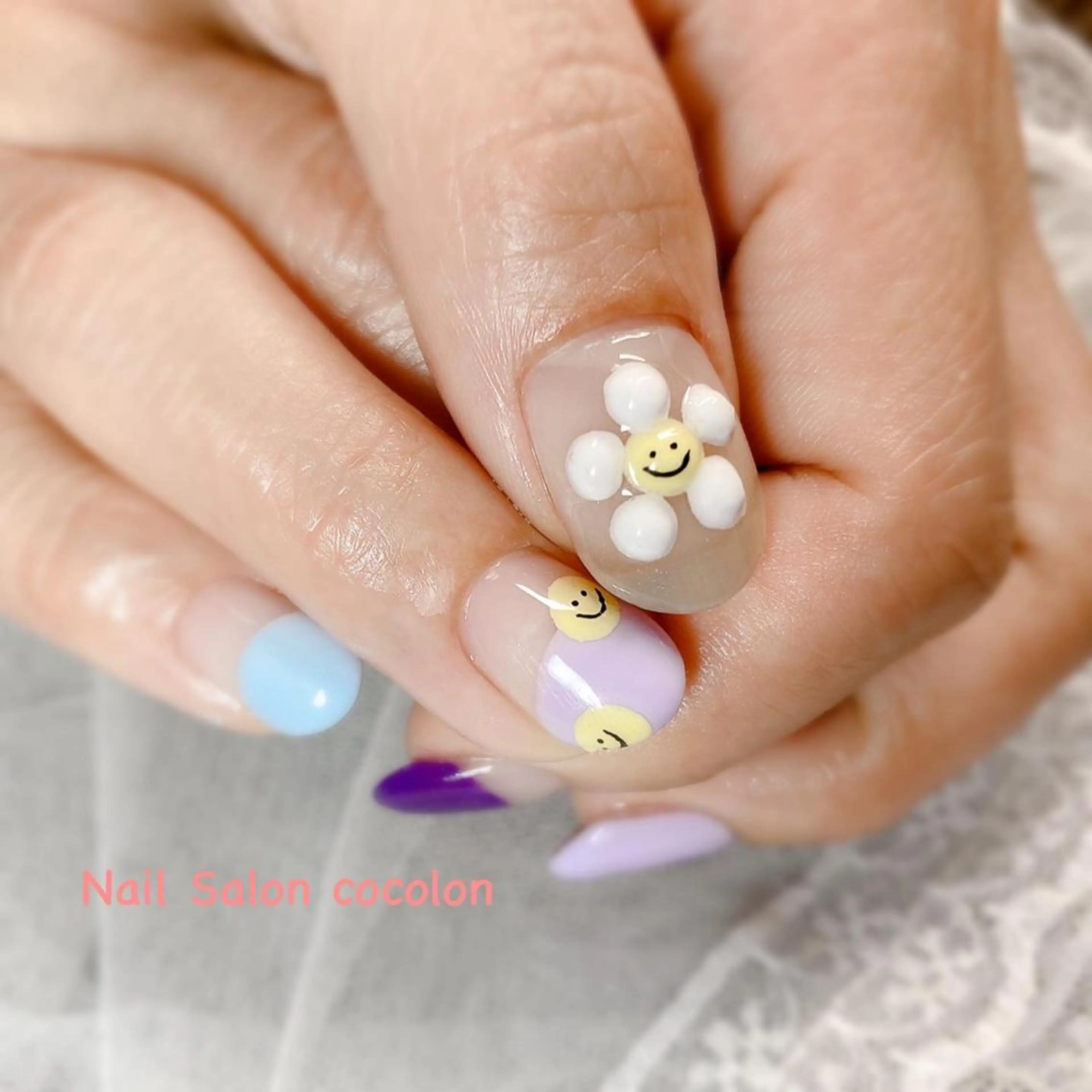 ネイル アートネイル ハンドネイル 柴崎 美幸のネイルデザイン