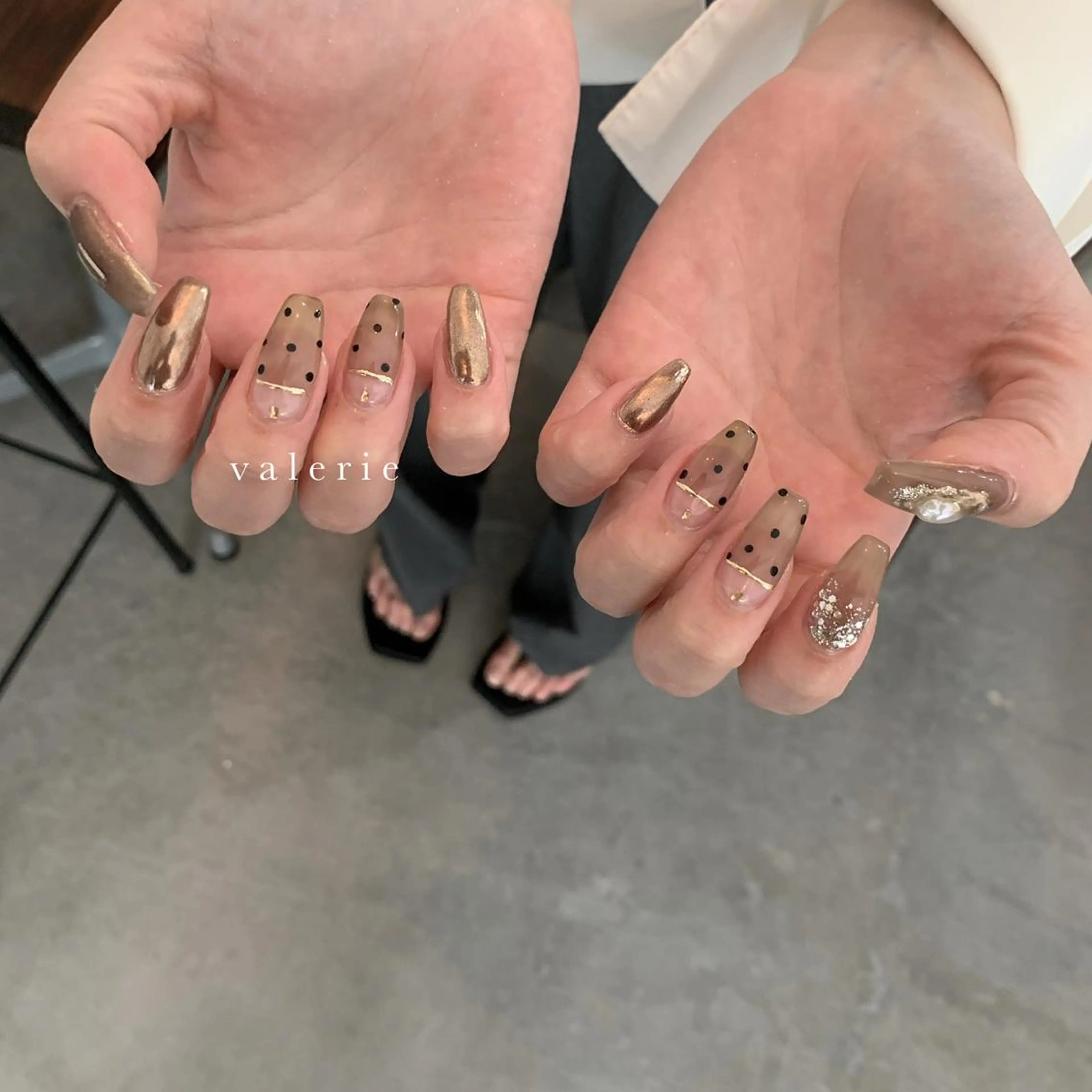 ネイル private nailsalon valerie所属・valerie /  miyuのネイルデザイン