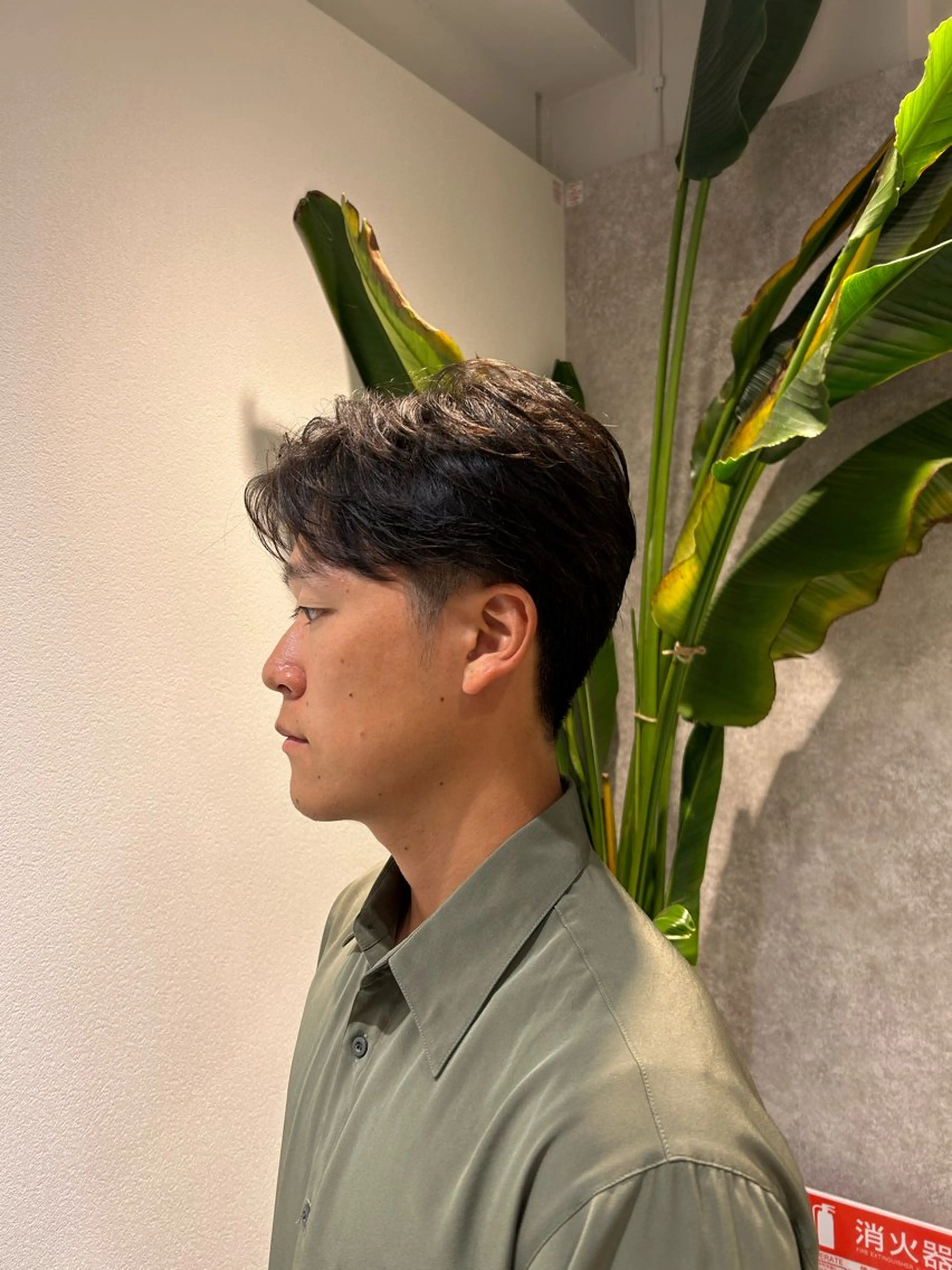 メンズ カット パーマ Kiona勝どき所属・佐藤 嶺のヘアスタイル