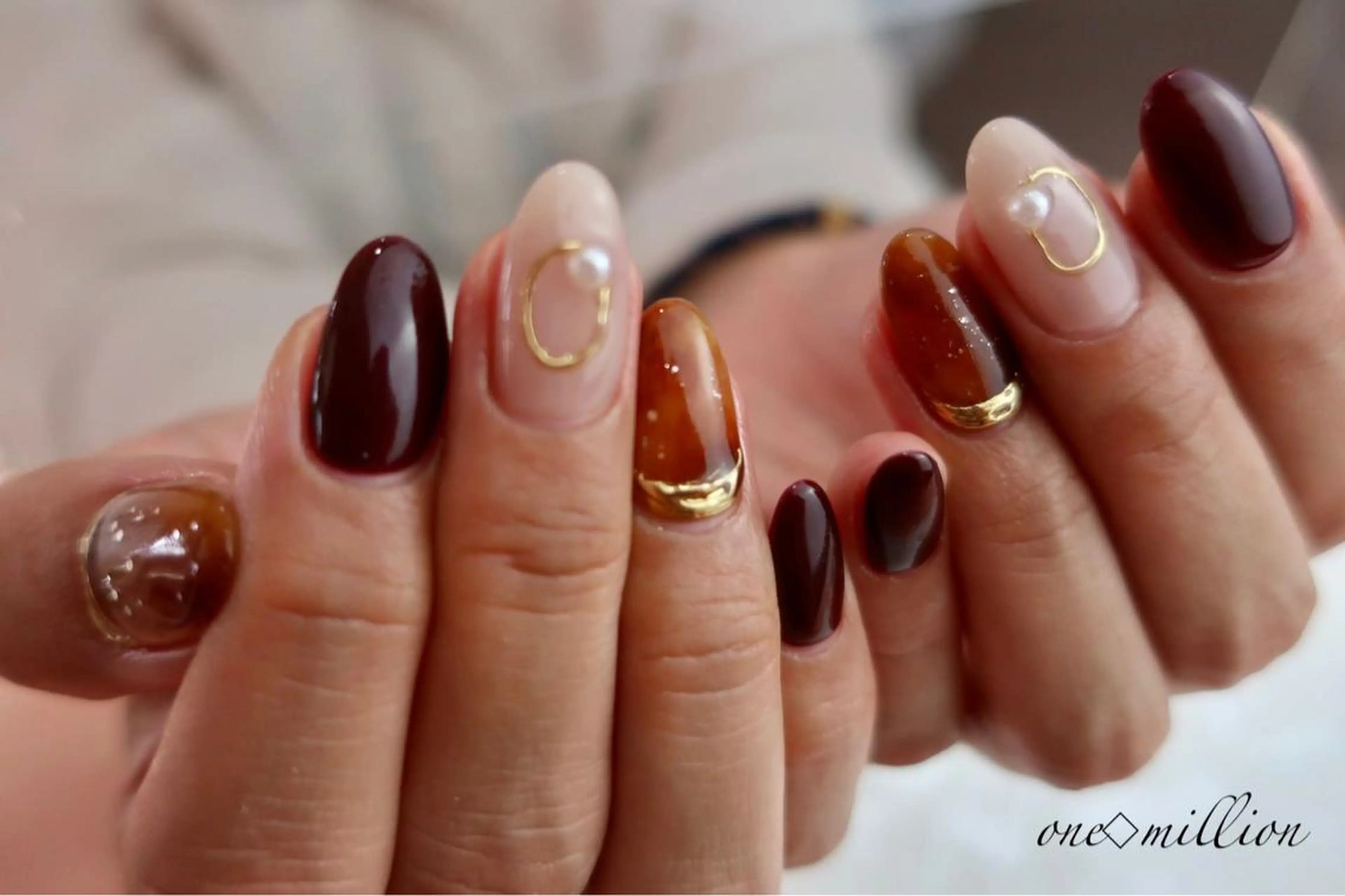 ネイル nail salon ワンミリオンのネイルデザイン