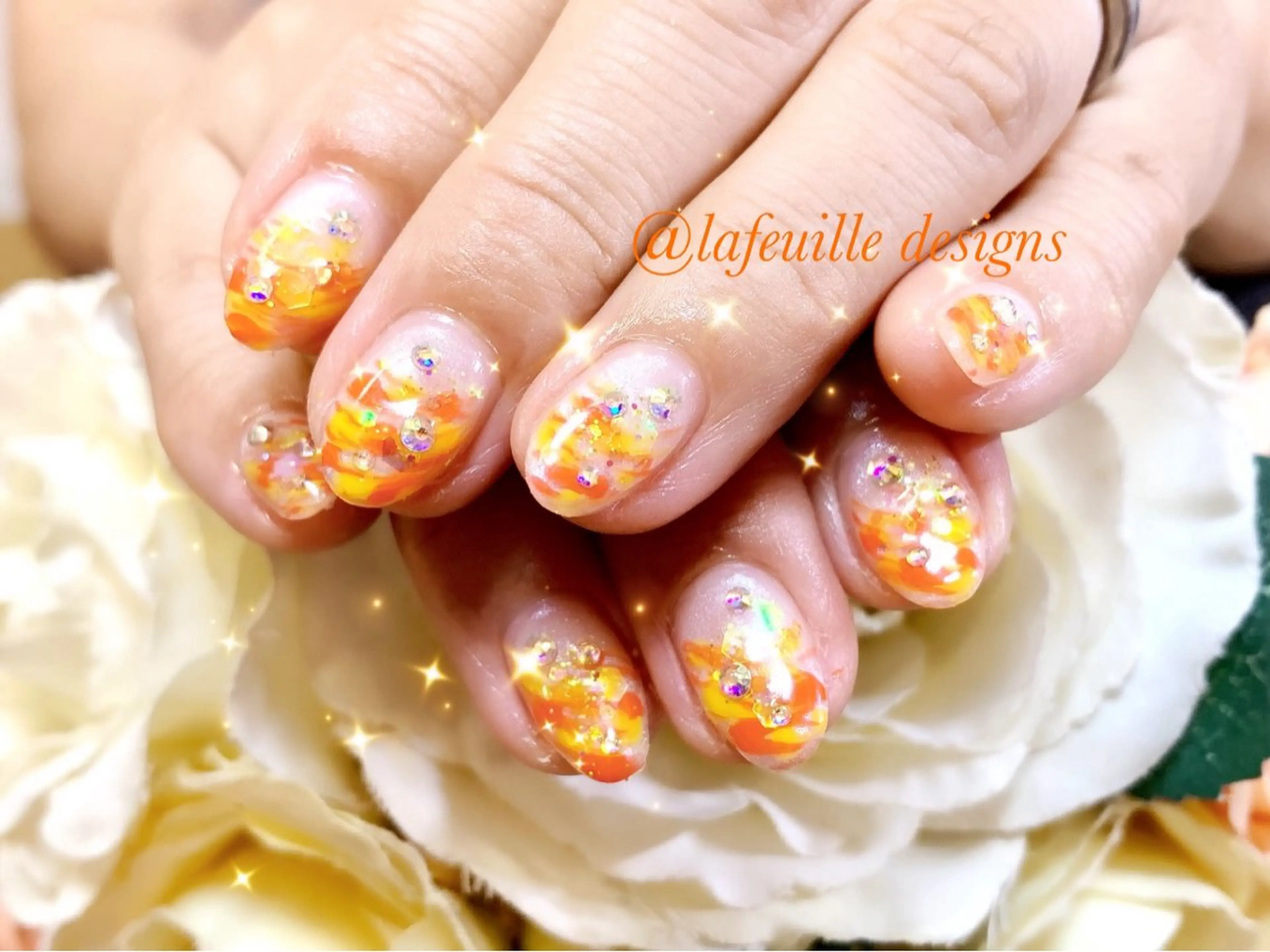 ネイル サロンドラフィーユ LAFEUILLEのネイルデザイン