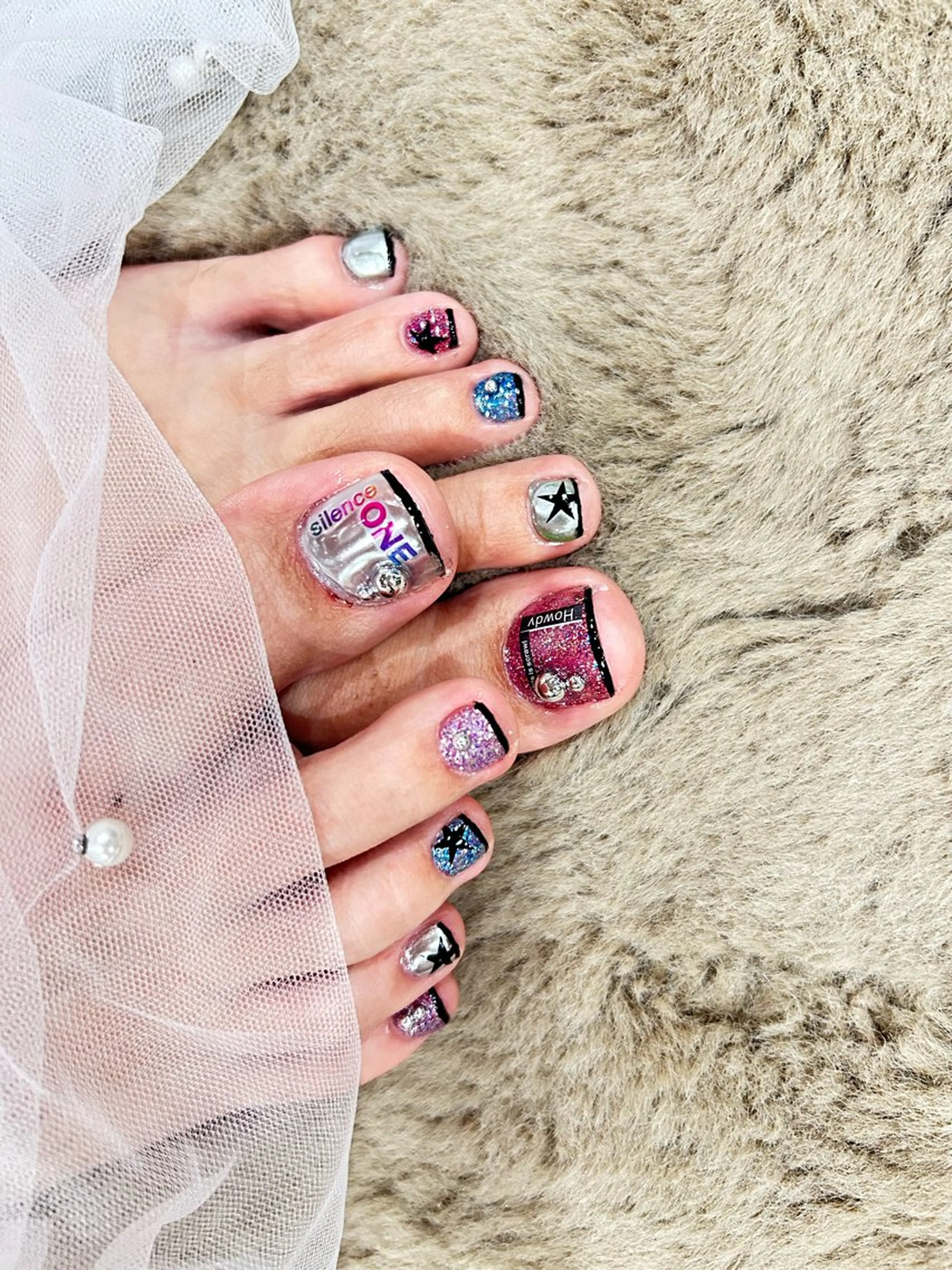 ネイル フットネイル Sara+所属・sara +のネイルデザイン