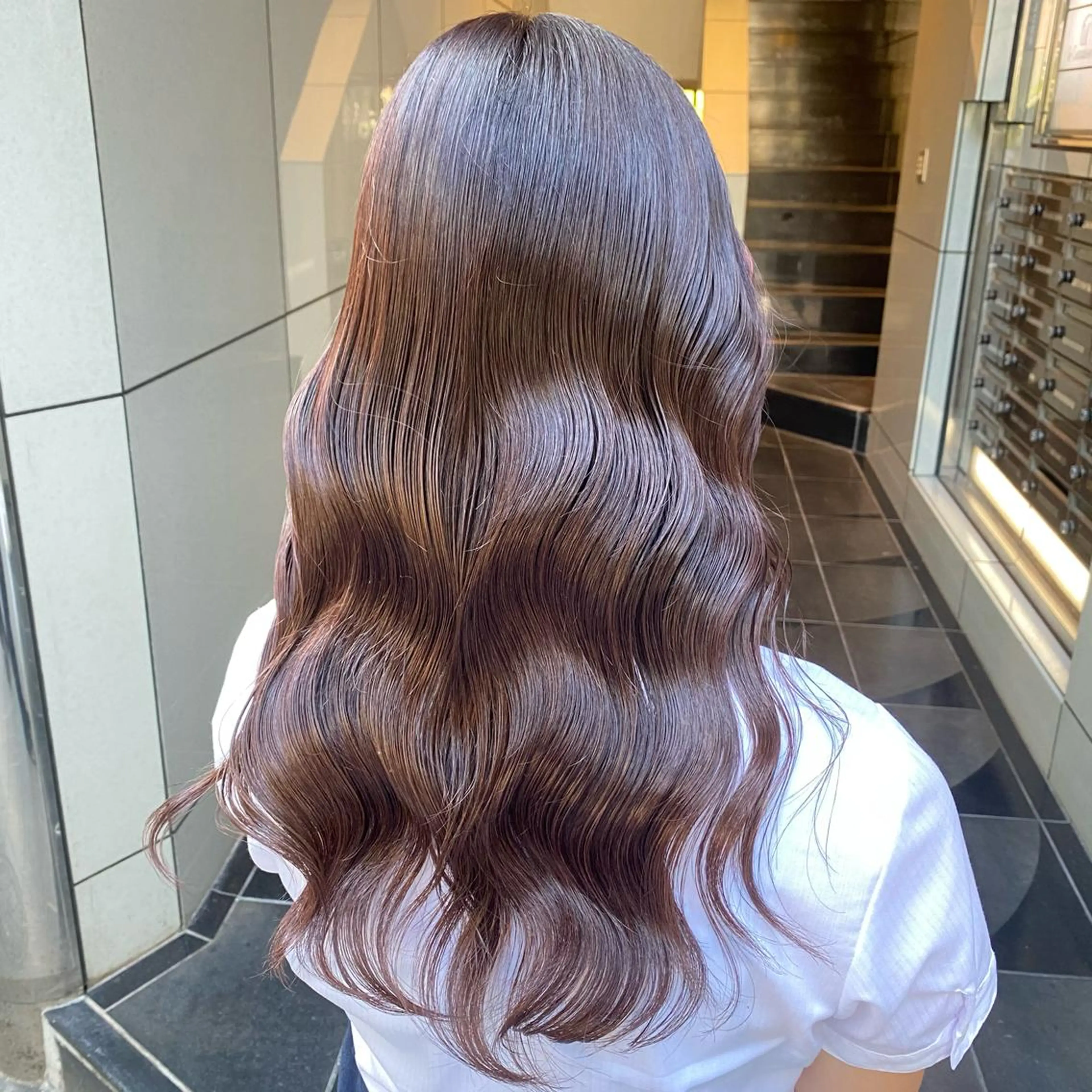 ロング カラー カット ヘアカラー トリートメント ヘッドスパ ヘアセット 韓国レイヤー/ 顔周り💕田中将吾のヘアスタイル