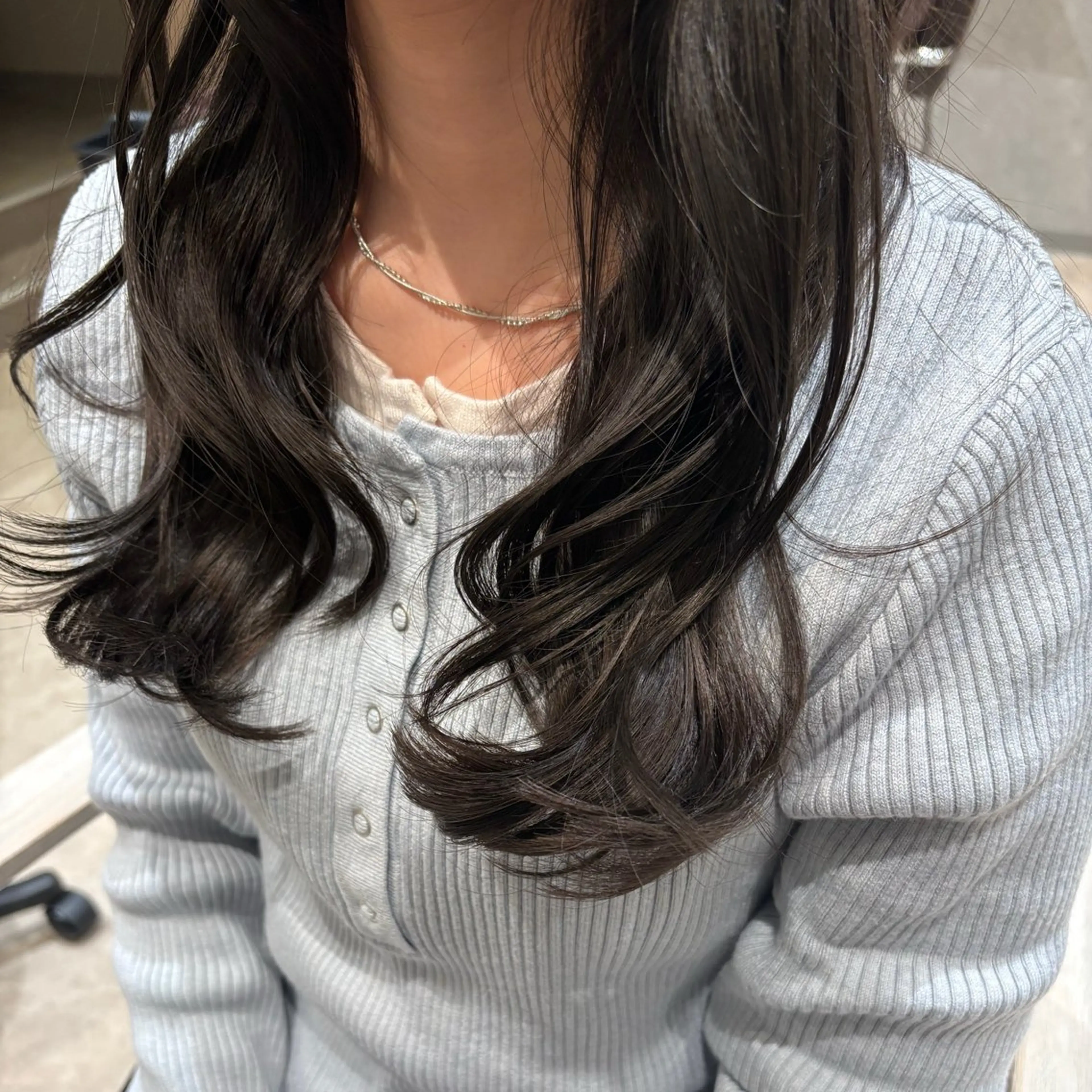 ロング カラー eN° by youres hair 銀座店所属・飯泉ゆうか/銀座/ 髪質改善/メンズのヘアスタイル