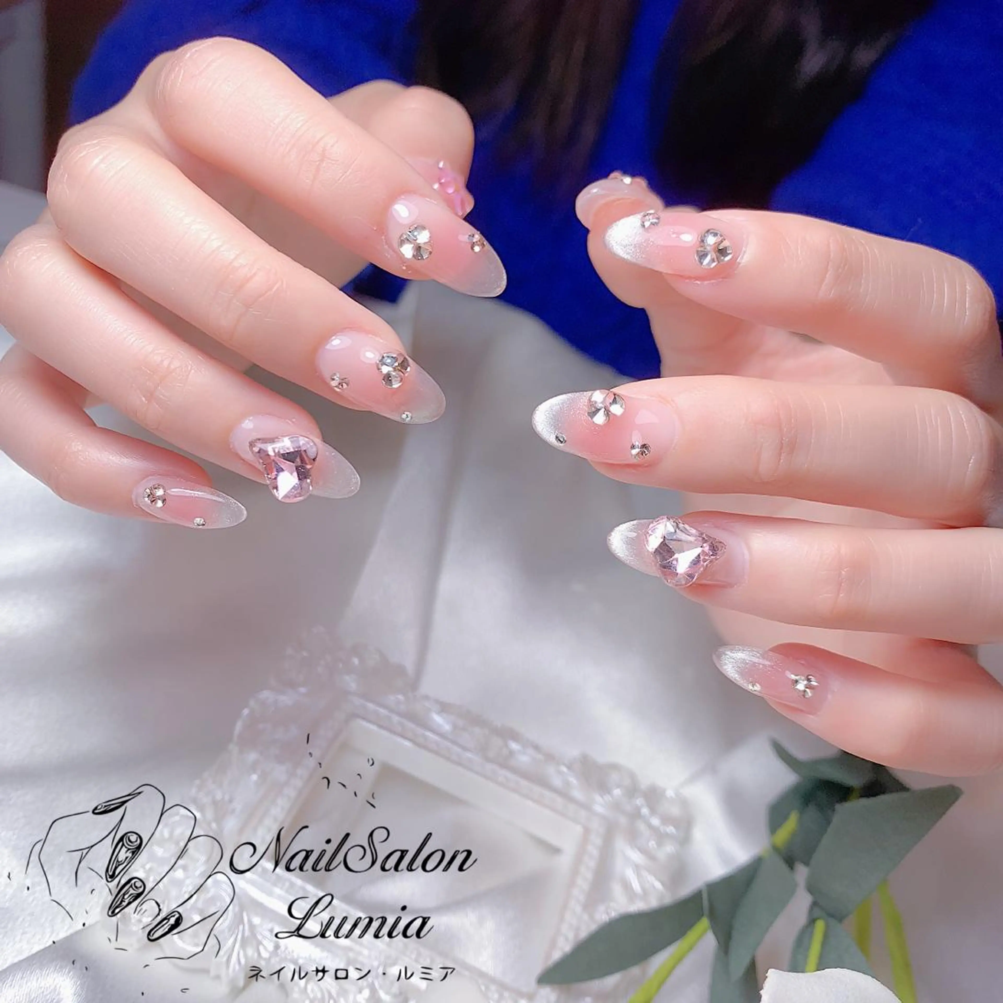 ネイル ハンドネイル ネイルサロン ルミア Lumia 店長のネイルデザイン
