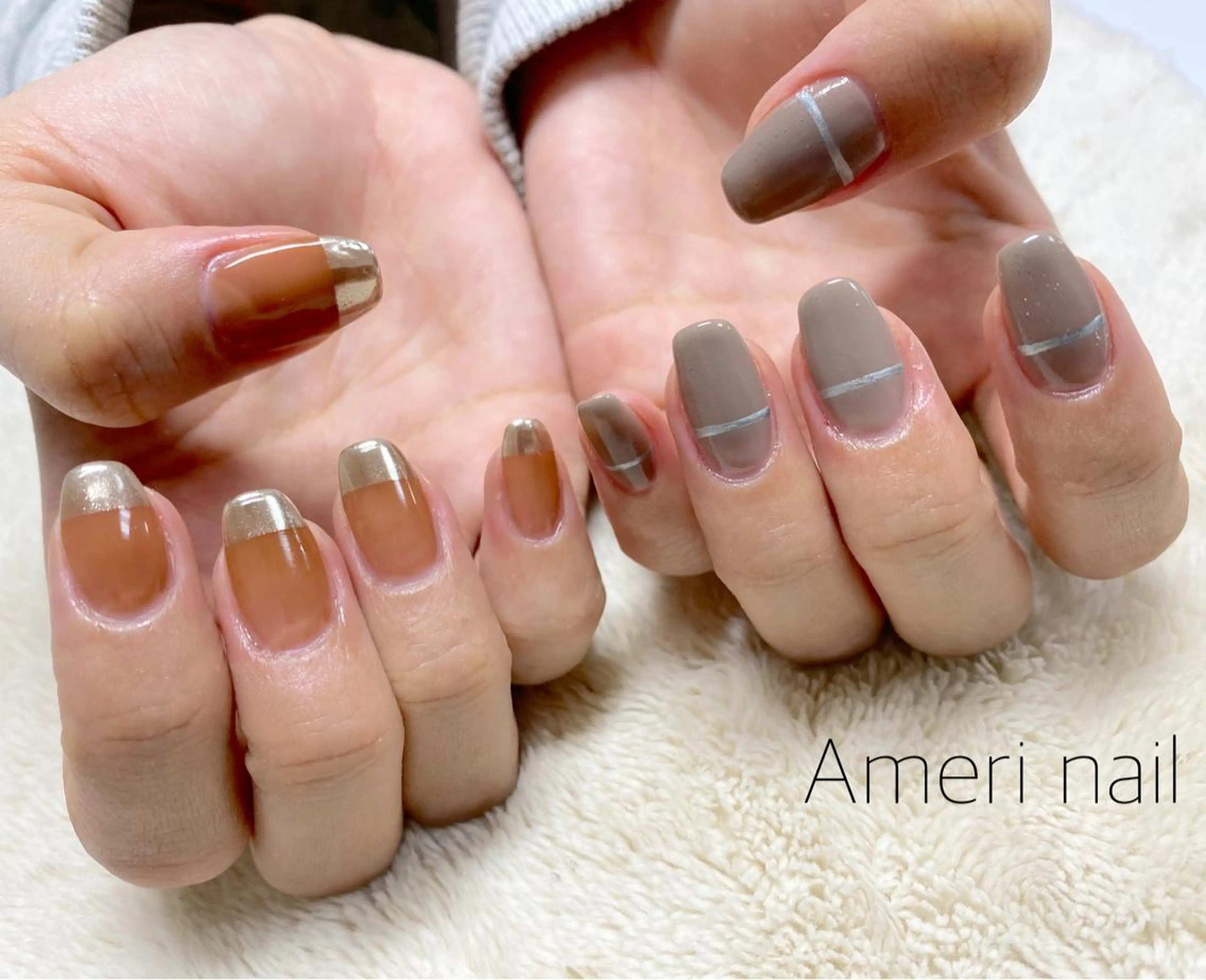 ネイル ハンドネイル Ameri nail /UKIのネイルデザイン