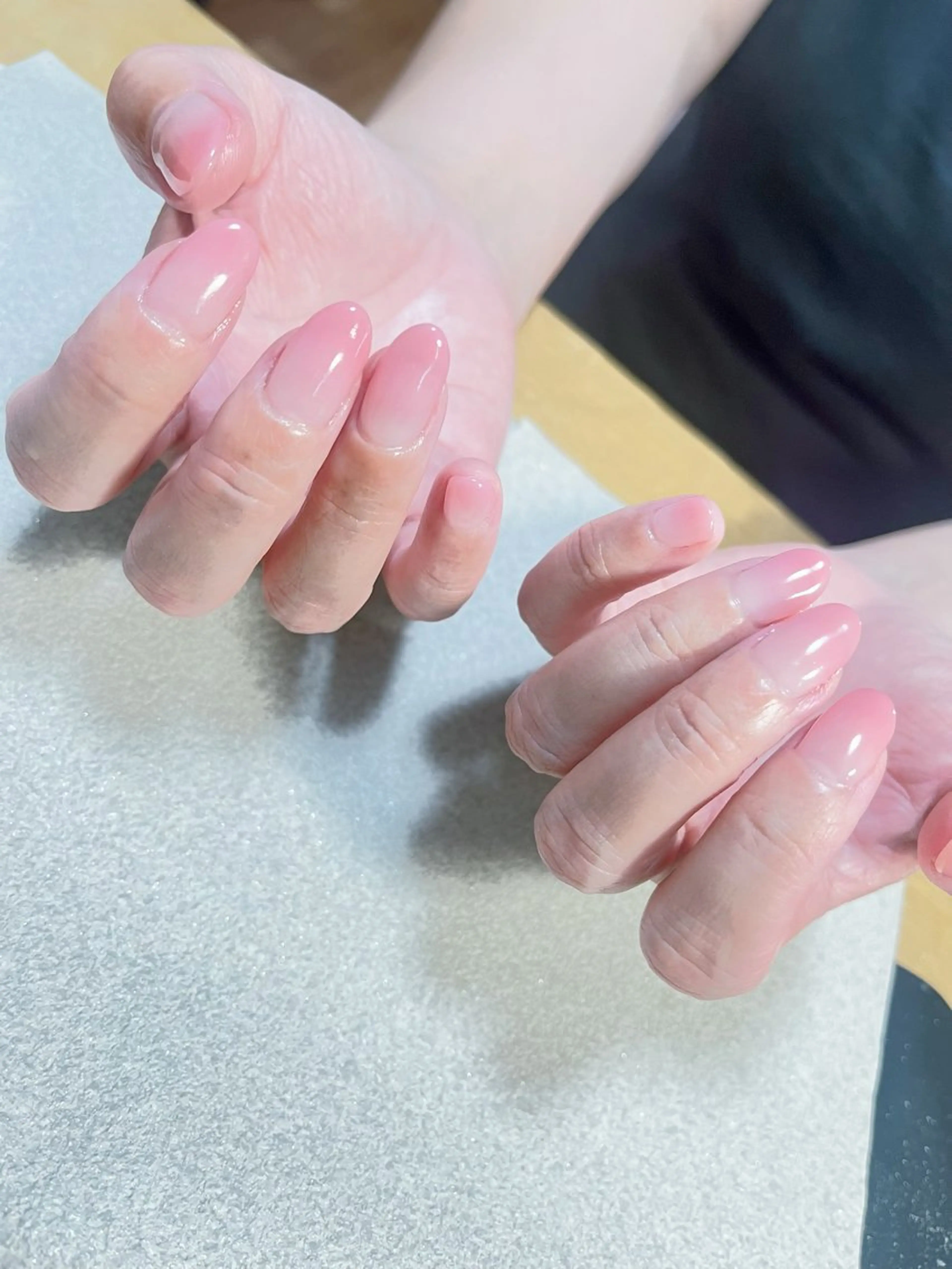 ネイル グラデーション オフィスネイル シンプルネイル Nail Space R所属・ネイルスペースR 小林のネイルデザイン