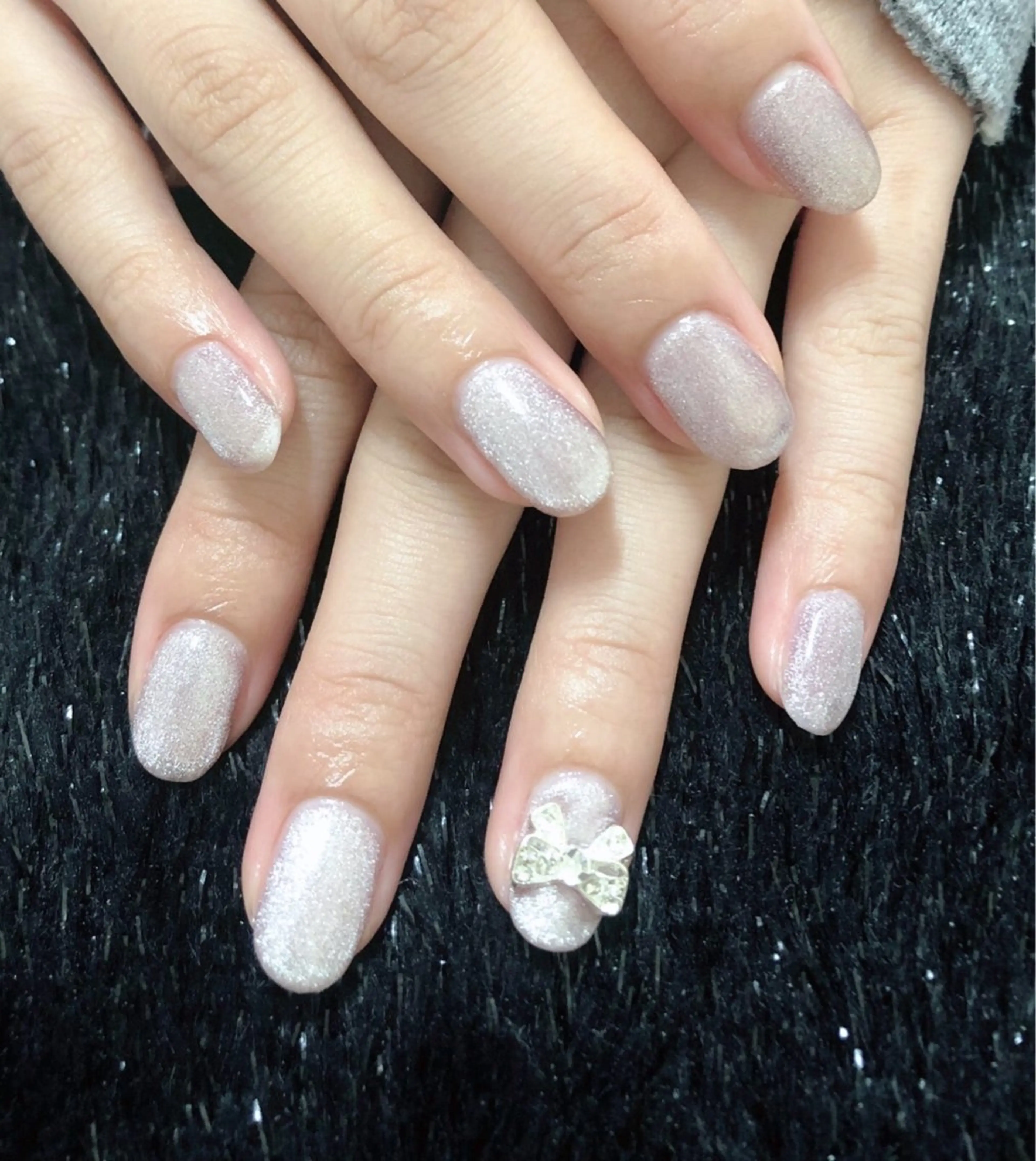 ネイル フレンチネイル ジェルネイル ガラスフレンチ ゴージャス グラデーション 大門浜松町 ネイルのネイルデザイン