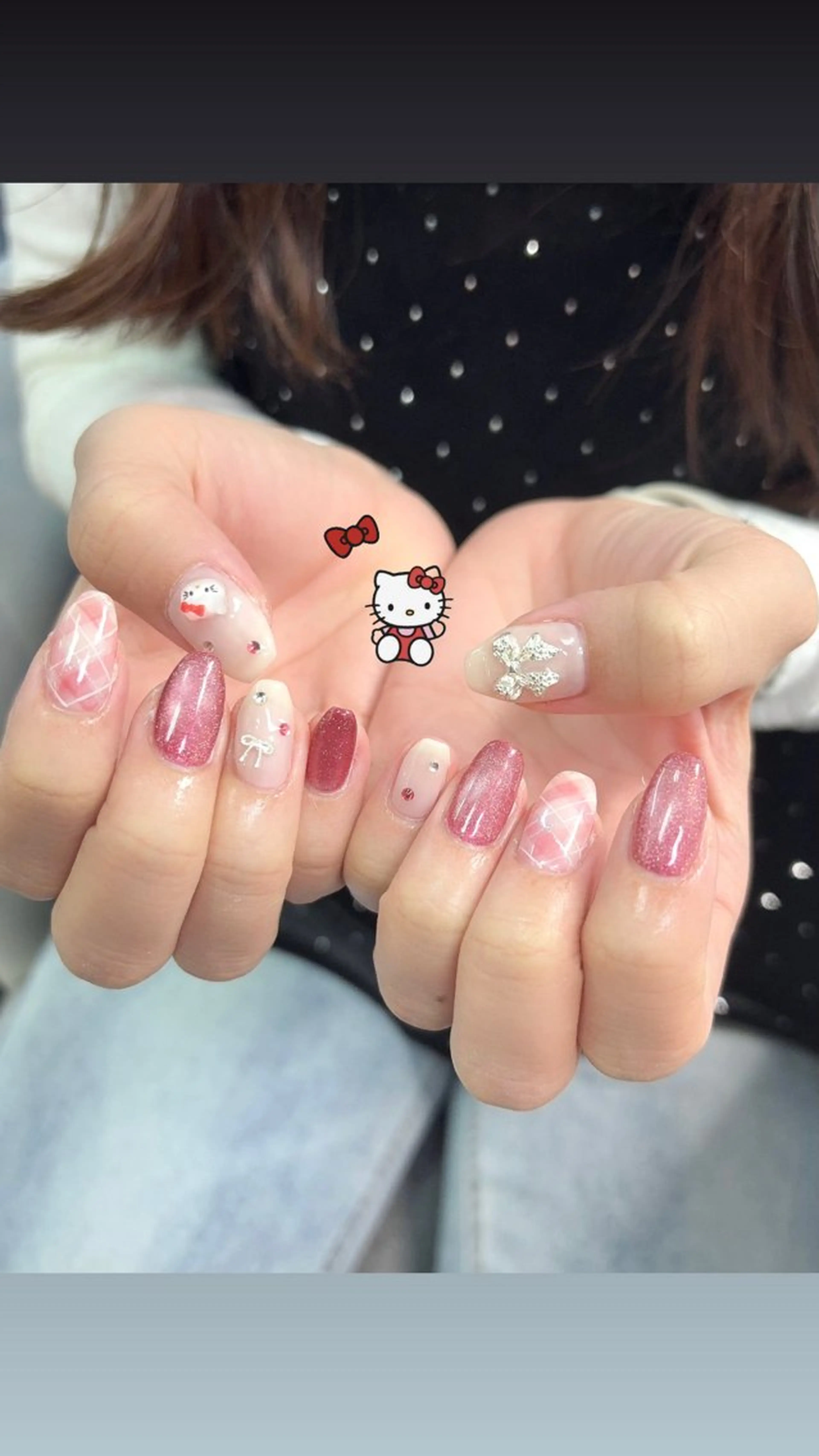 ネイル アートネイル 持ち込み ハンドネイル フットネイル Nailsalon mui.所属・中家 亜紗子のネイルデザイン