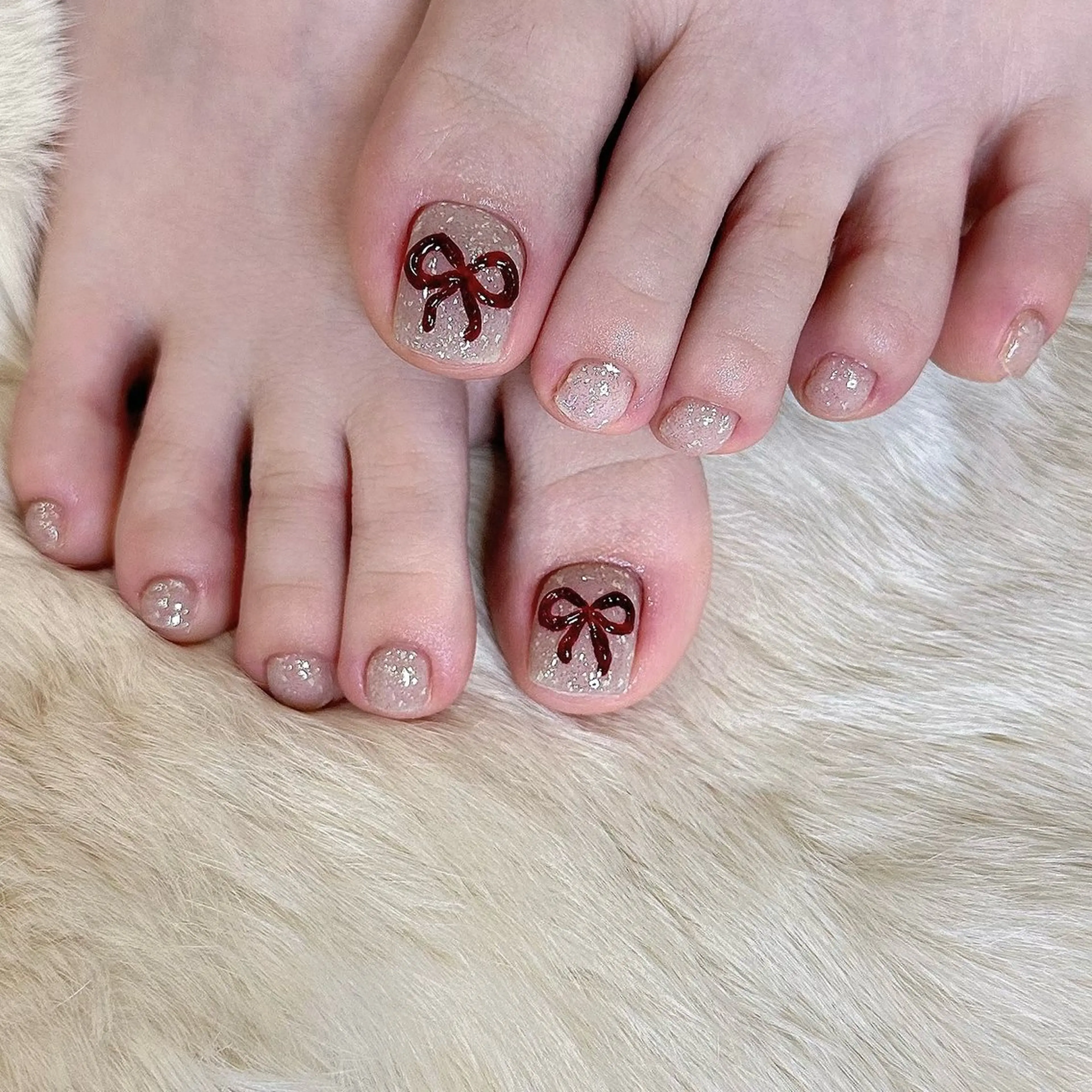 フット　親指2本デザイン(オフケア込み)の写真