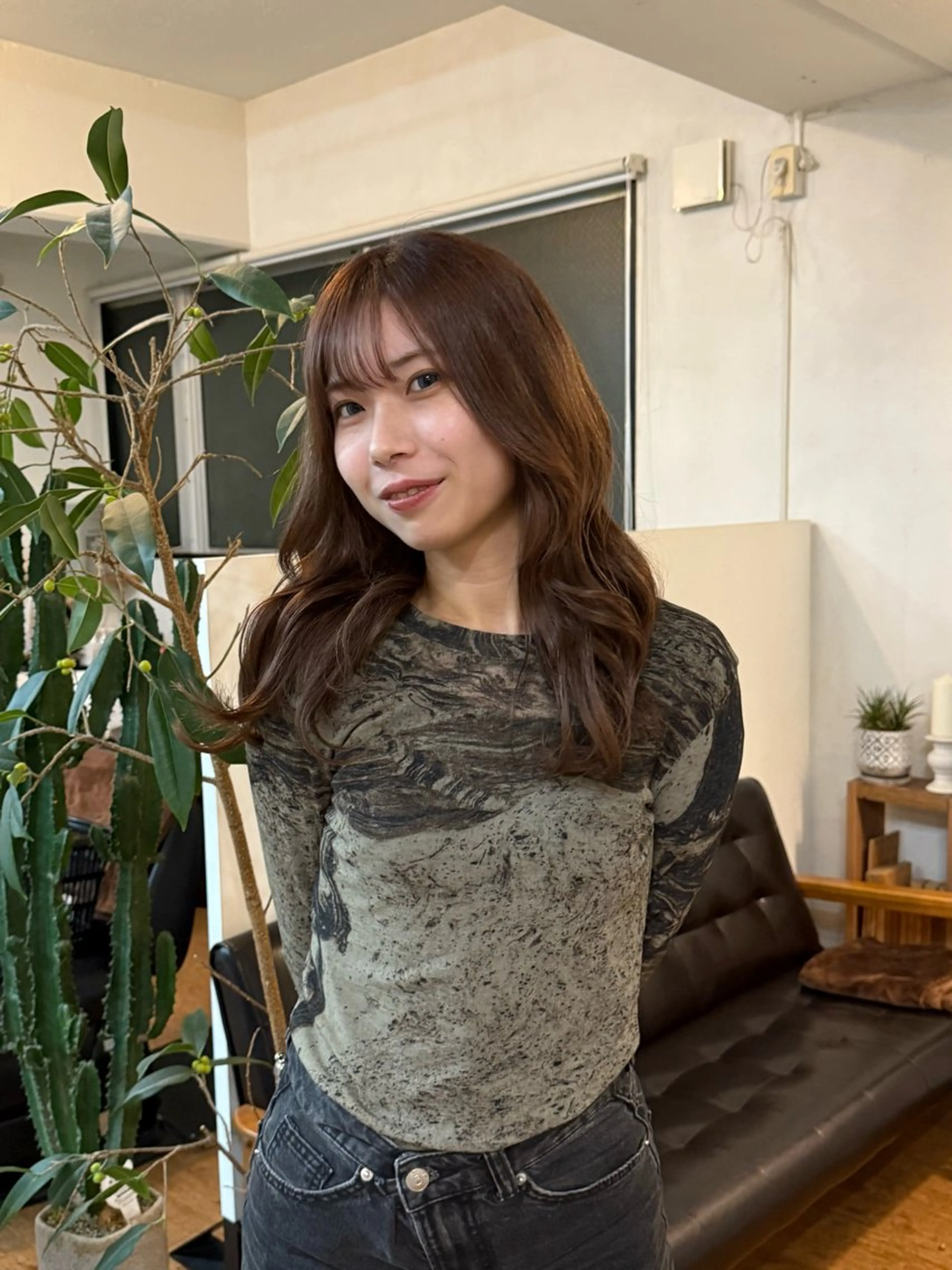 セミロング BATON. kotomiのヘアスタイル