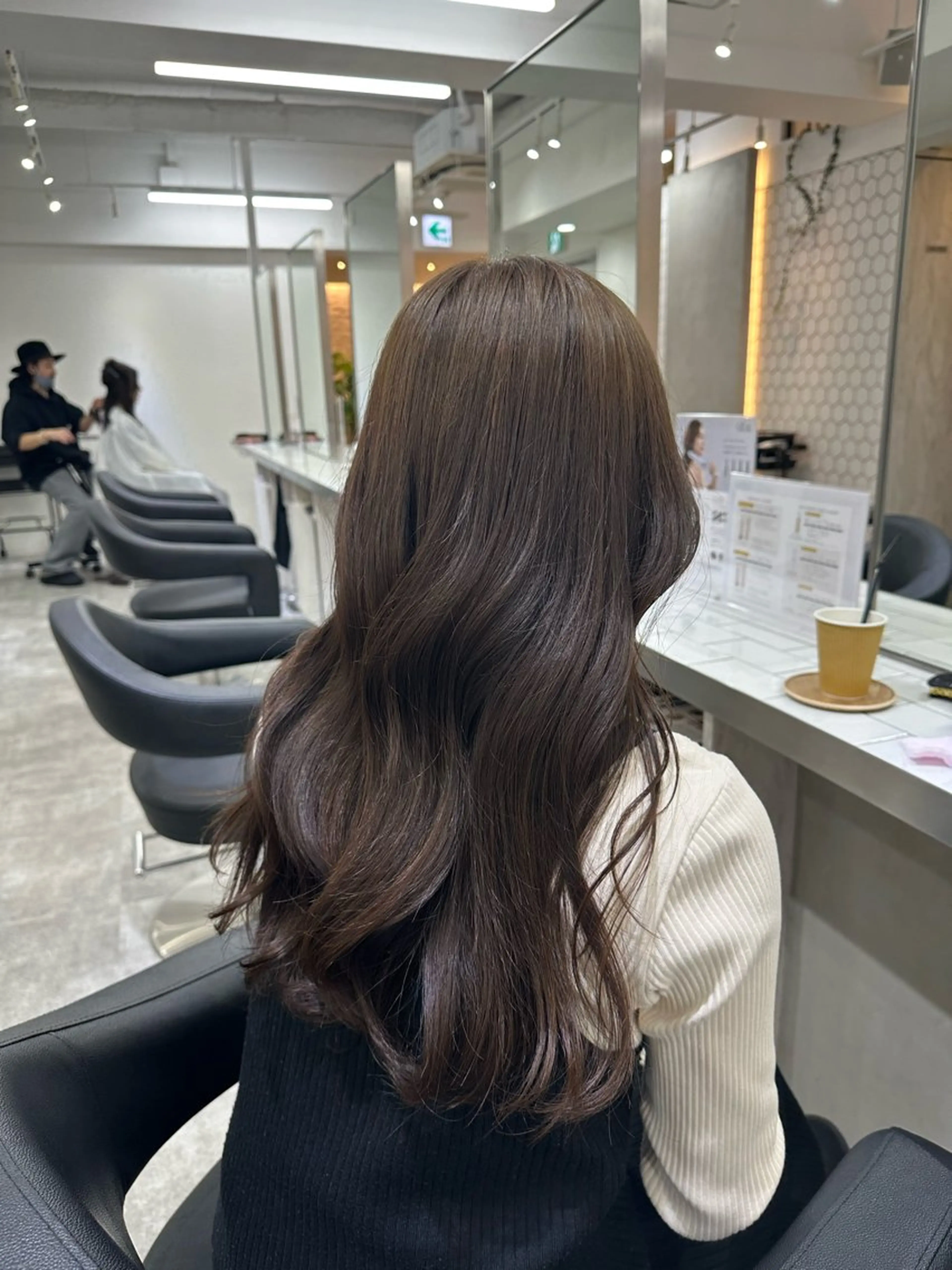 ロング カラー ヘアカラー 銀座/ヘアセット シマムラ ミホのヘアスタイル